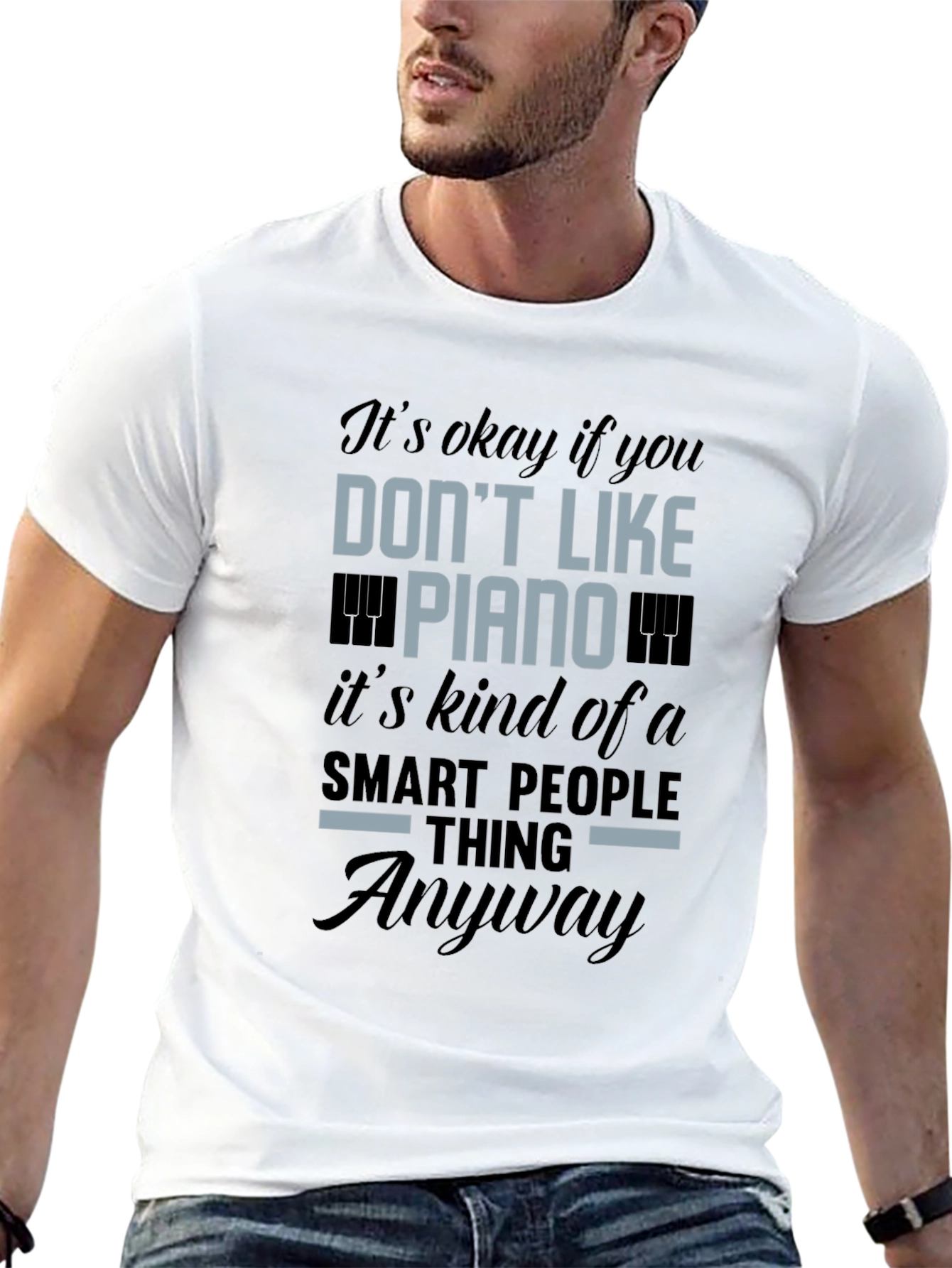 Piano Smart People T-Shirt