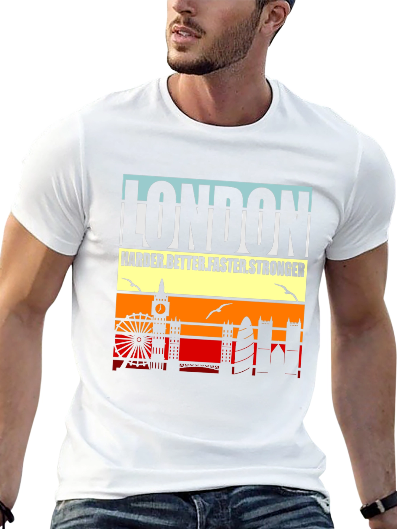 London Harder Better Stronger T-Shirt