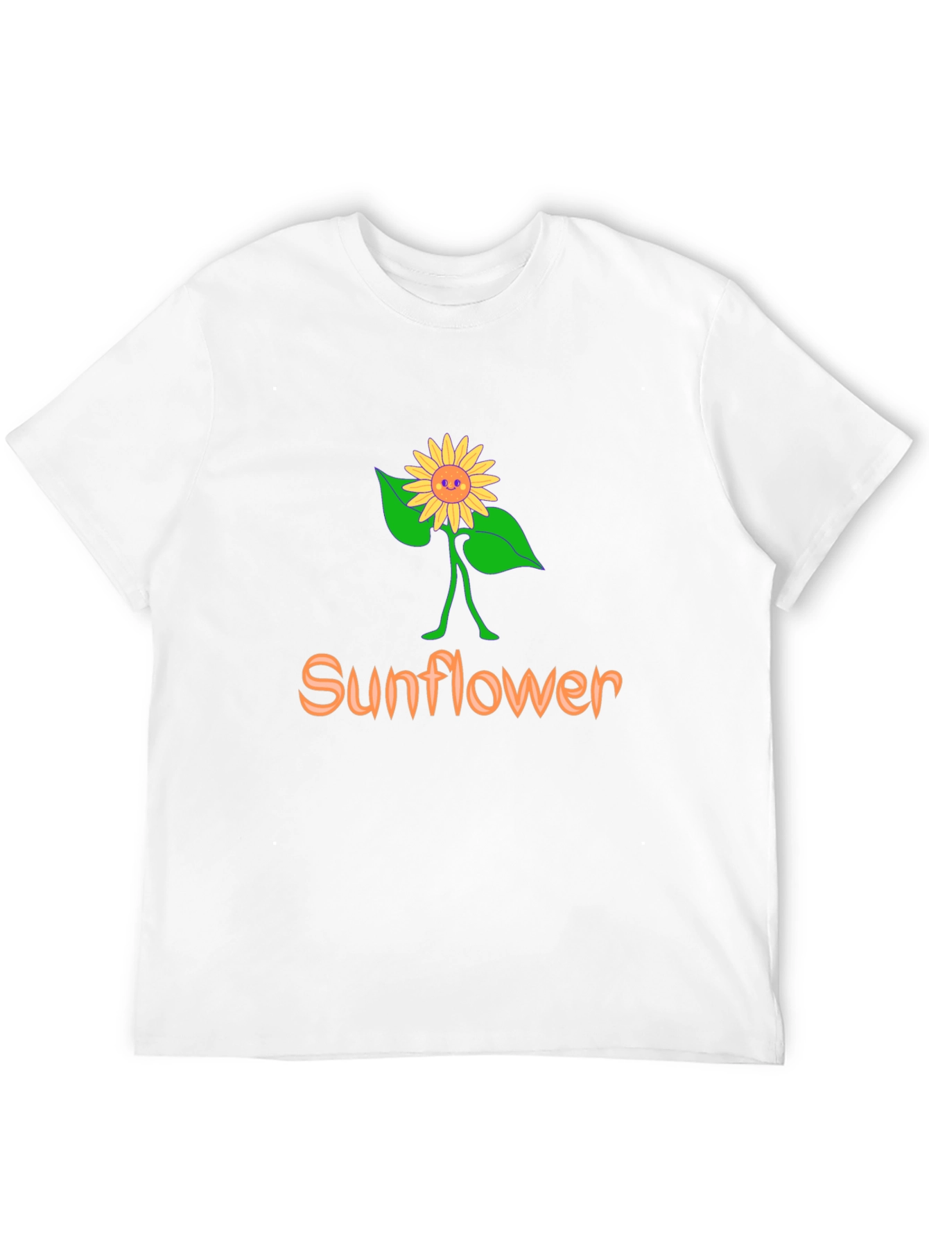 Sunflower Graphic T-Shirt - Trendy Casual Tee