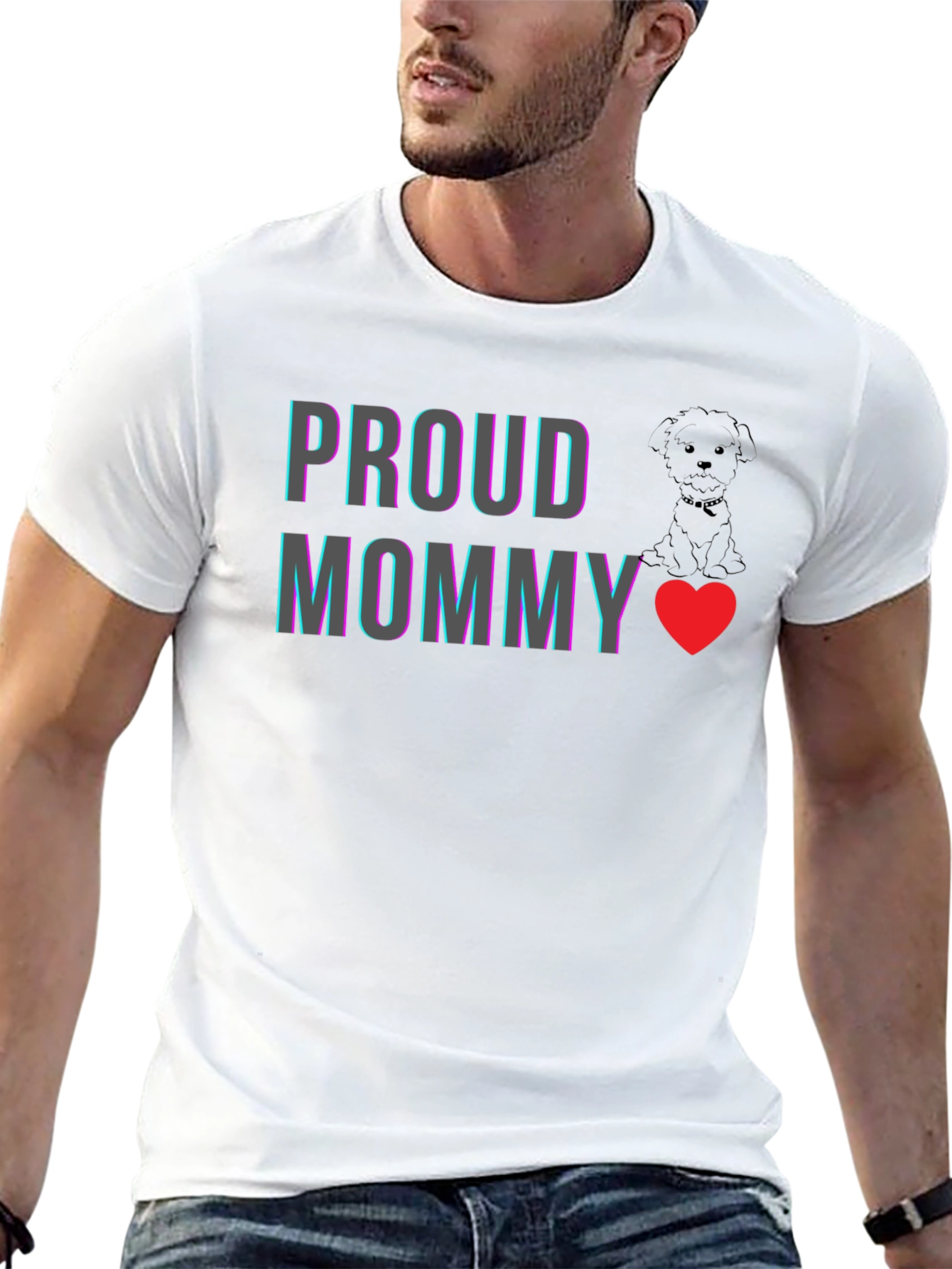Proud Dog Mommy Graphic Tee