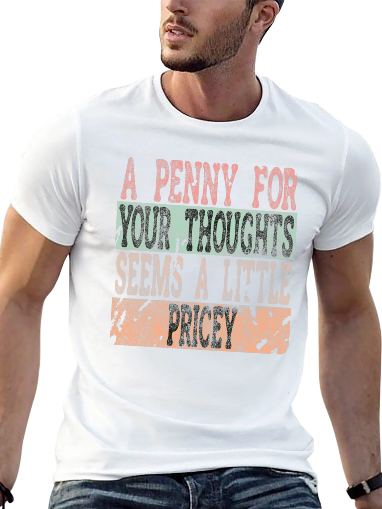 A Penny For Your Thoughts Graphic T-Shirt