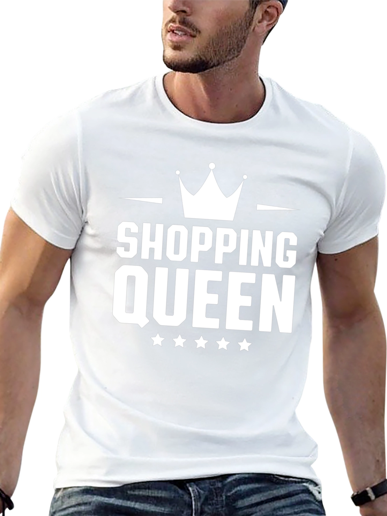 Shopping Queen Graphic T-Shirt