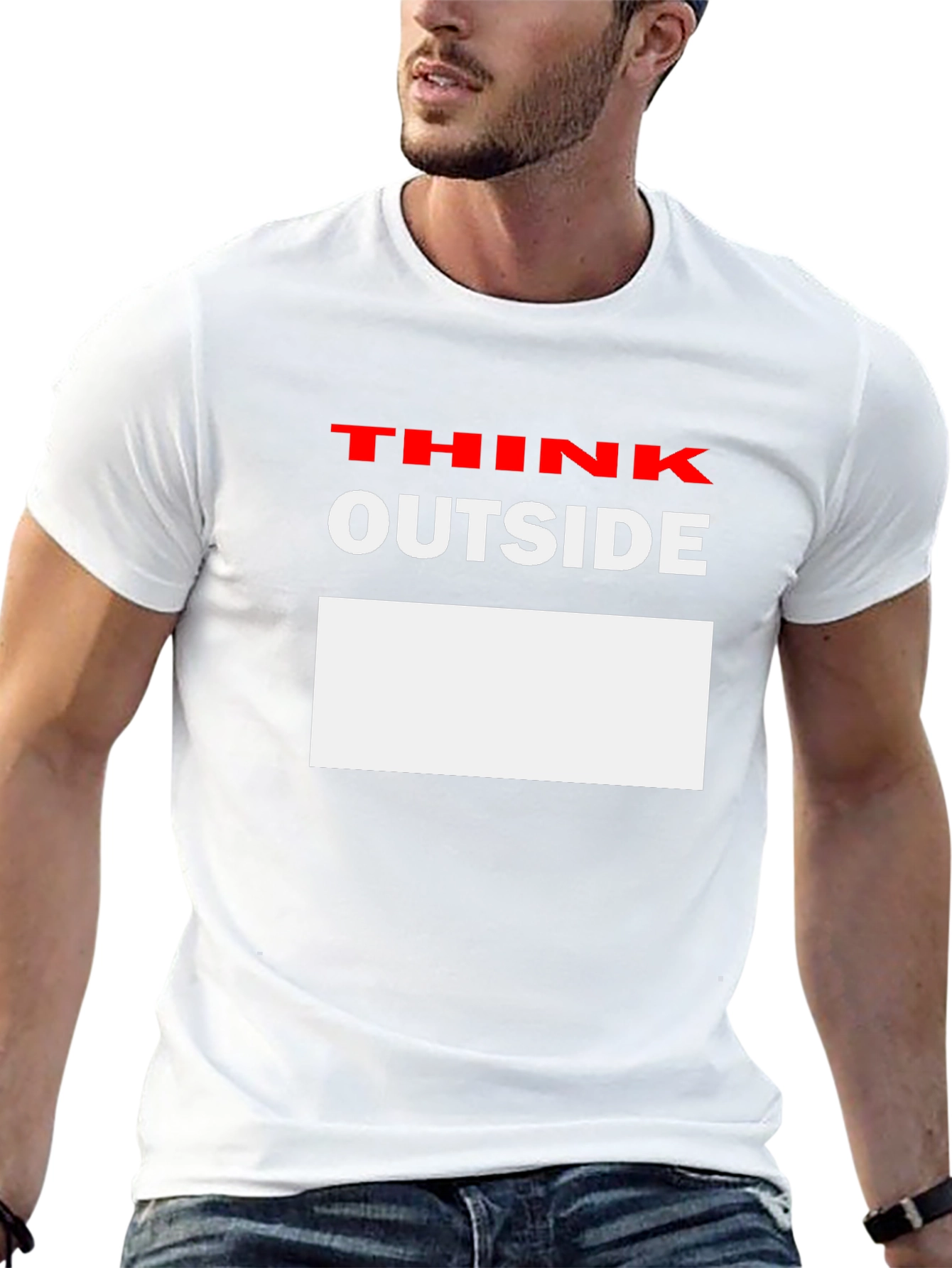 Think Outside the Box Black T-Shirt