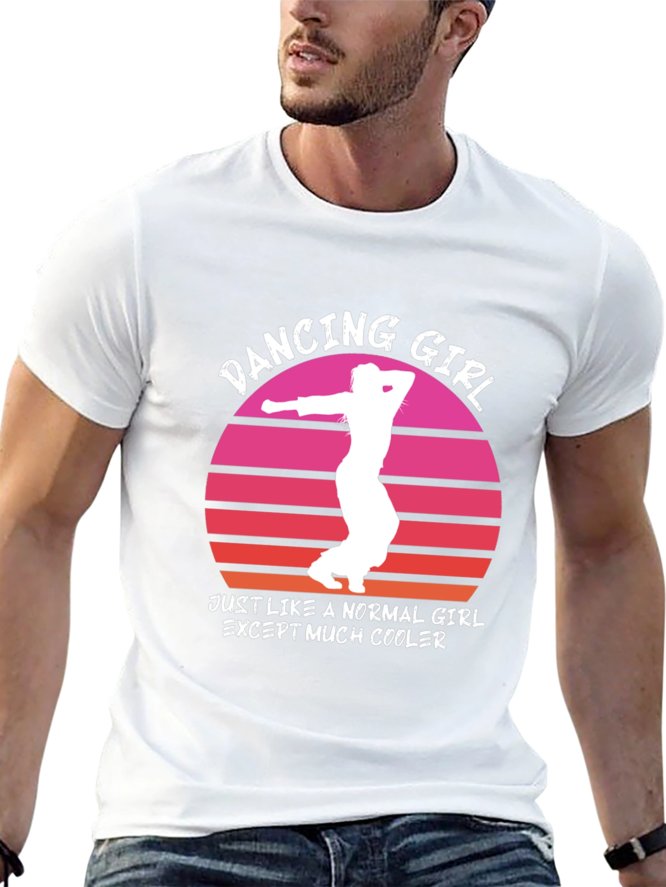Dancing Girl Tee - Cool & Unique Design