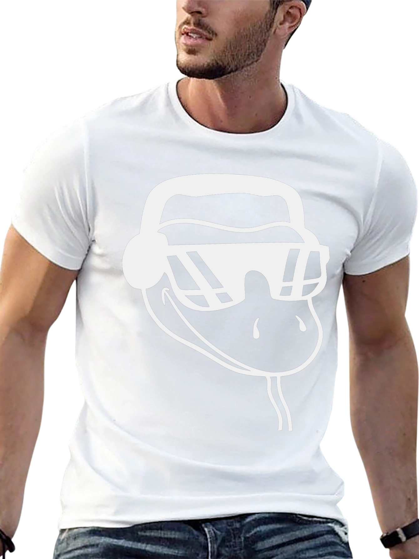 Cool Snake Graphic Tee - Black