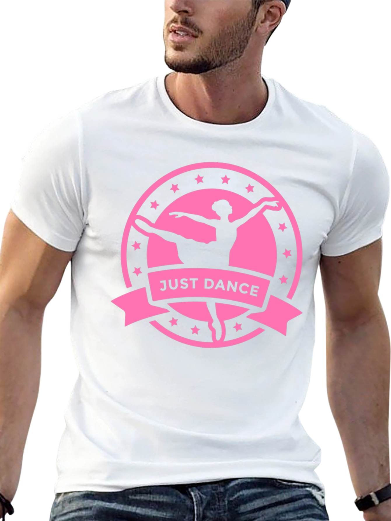 Just Dance Graphic Tee - Ballerina Silhouette