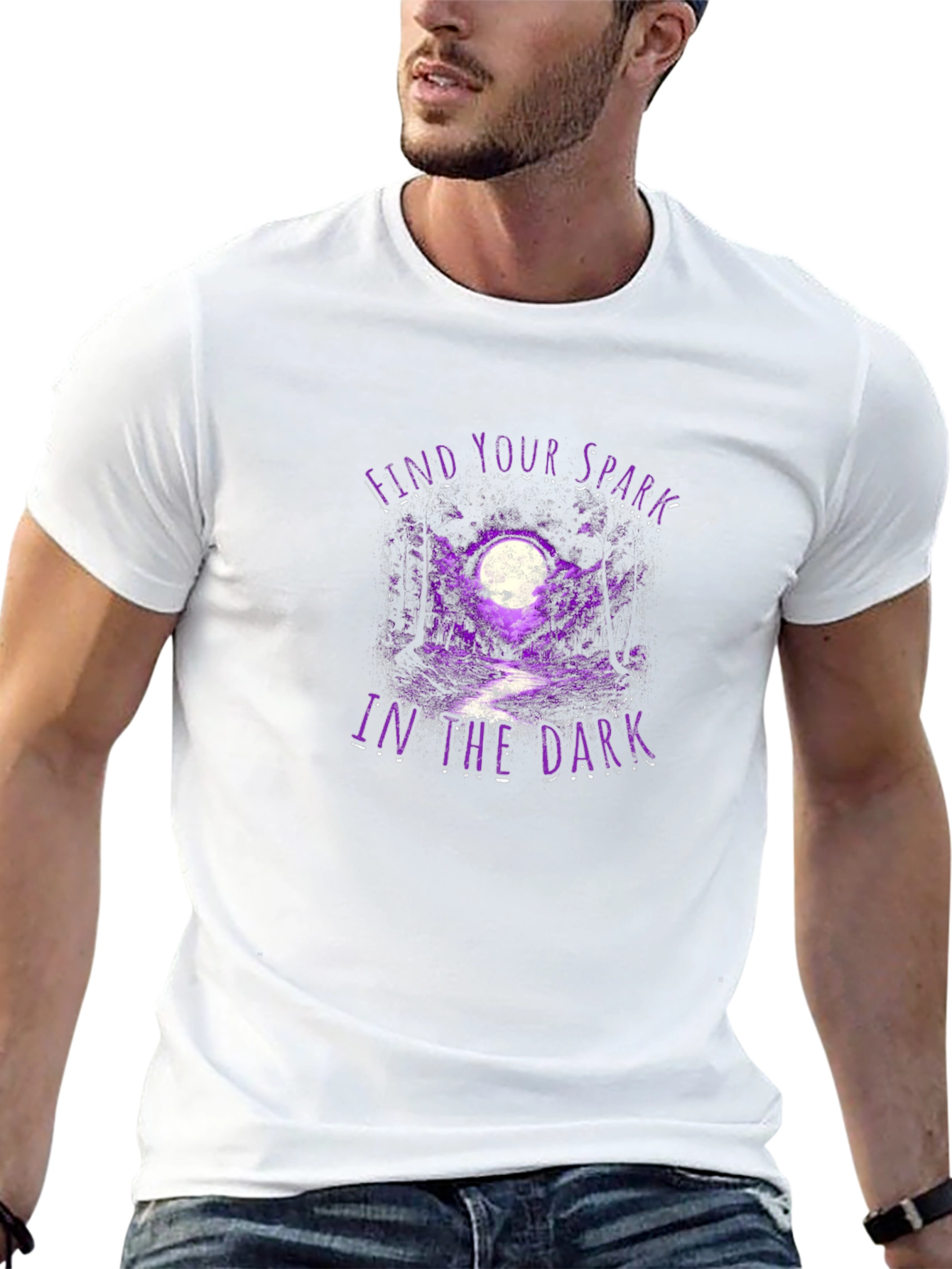Find Your Spark in the Dark Graphic T-Shirt