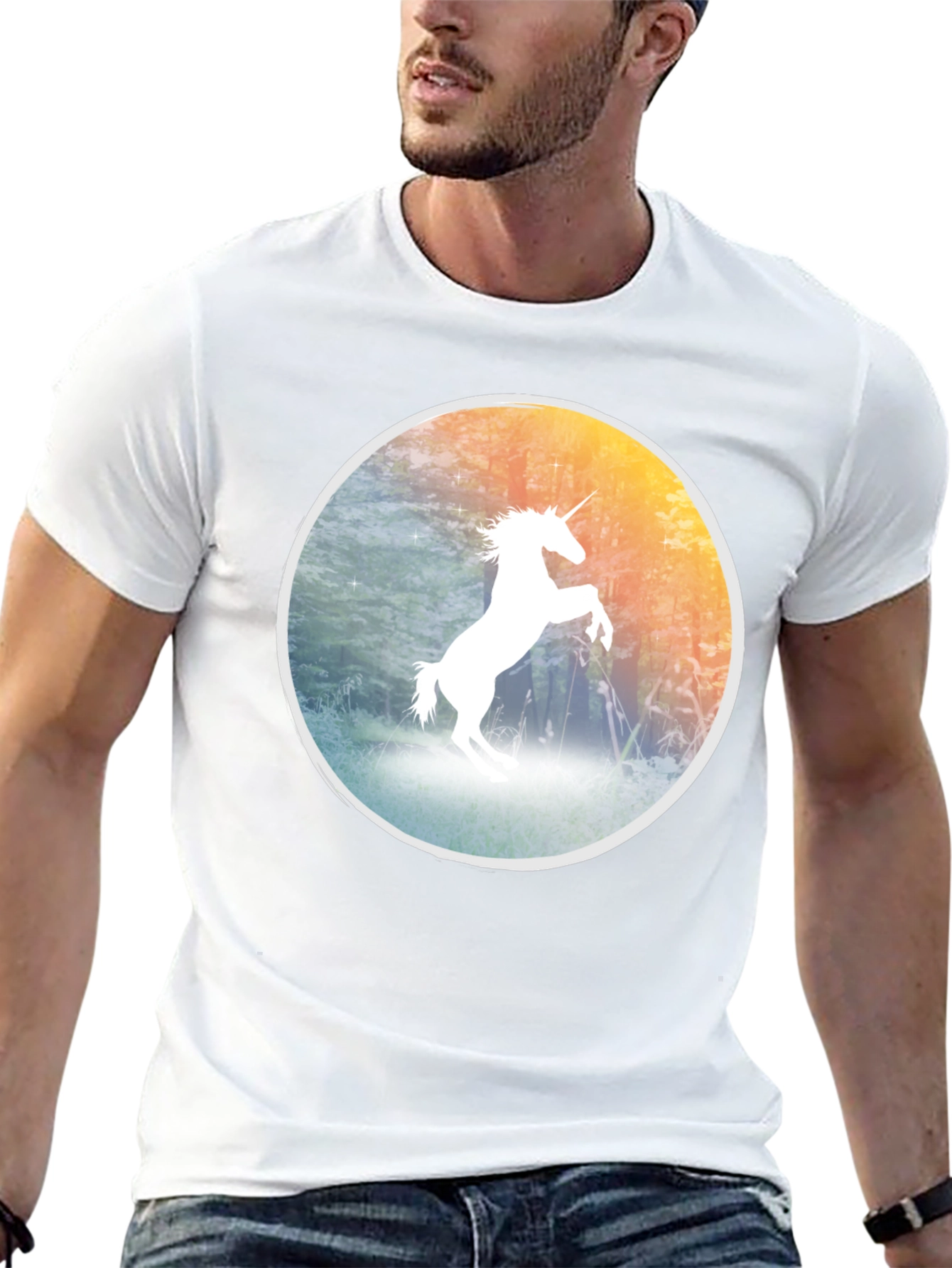 Unicorn Graphic Tee - Fantasy Style
