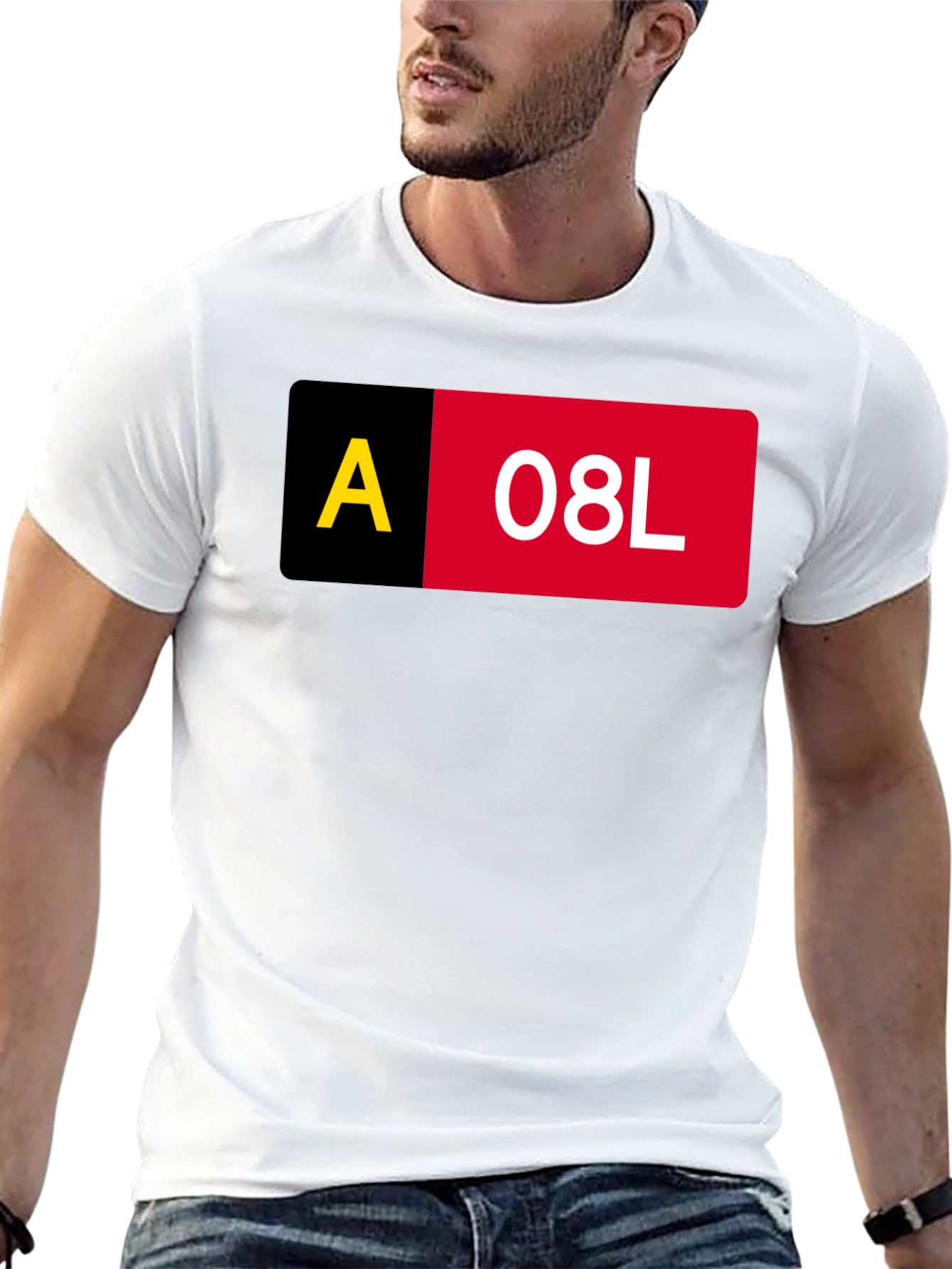 Pilot Airport Code T-Shirt - Black Graphic Tee
