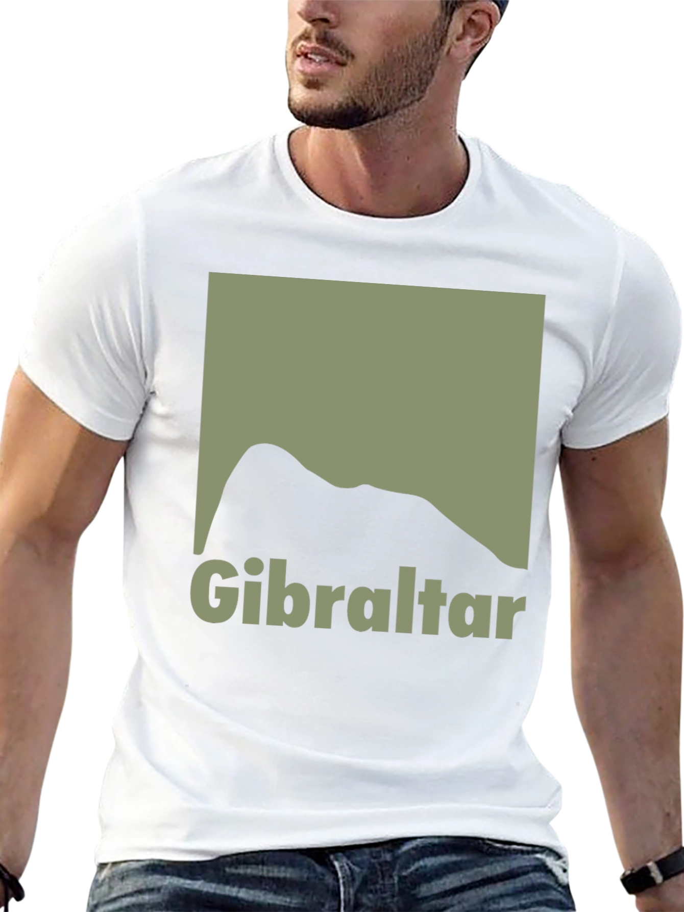 Gibraltar Rock T-Shirt - Cool Graphic Tee