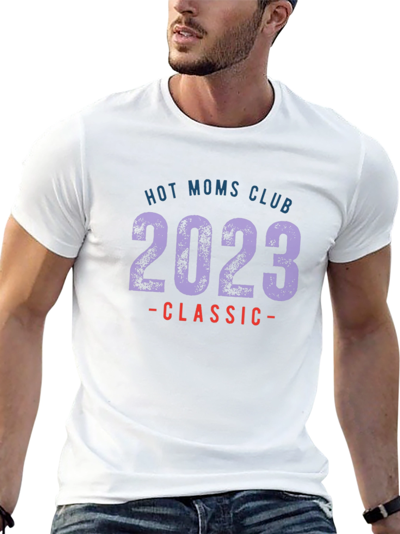 Hot Moms Club 2023 Classic Black T-Shirt