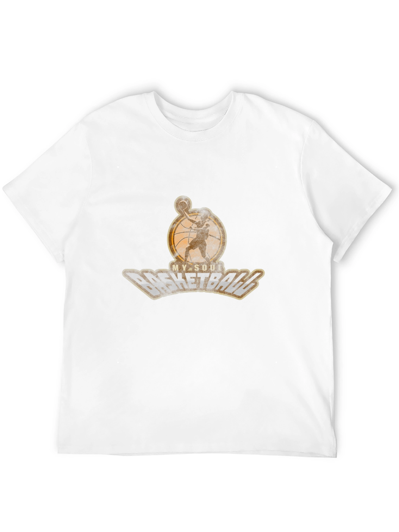 My Soul Basketball Graphic T-Shirt - Black