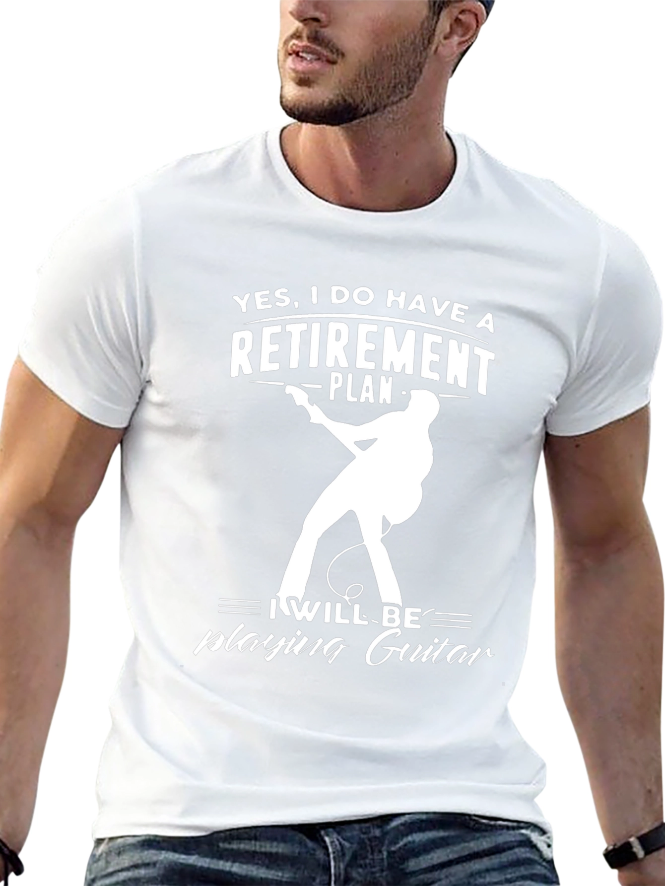 Retirement Plan Guitarist T-Shirt