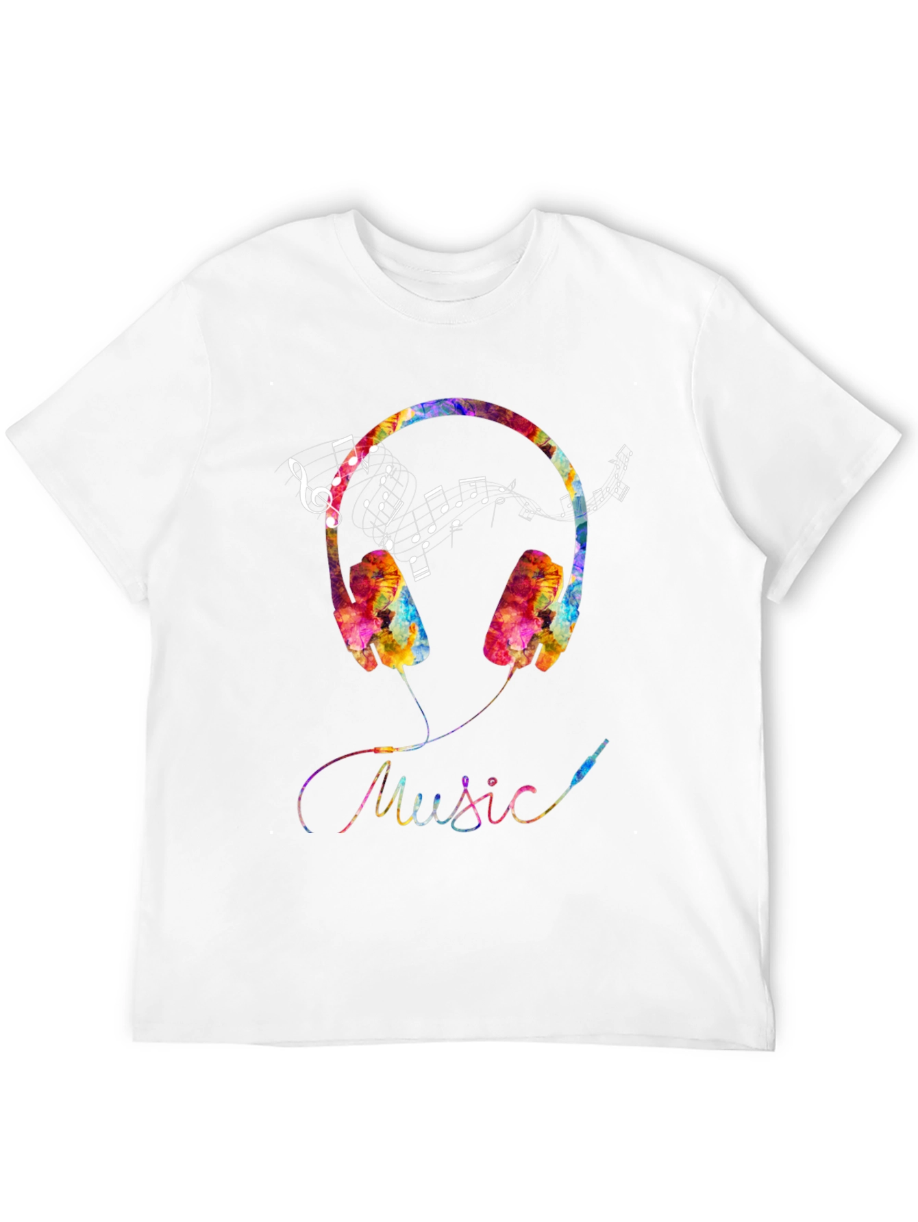 Music Headphone Graphic Tee