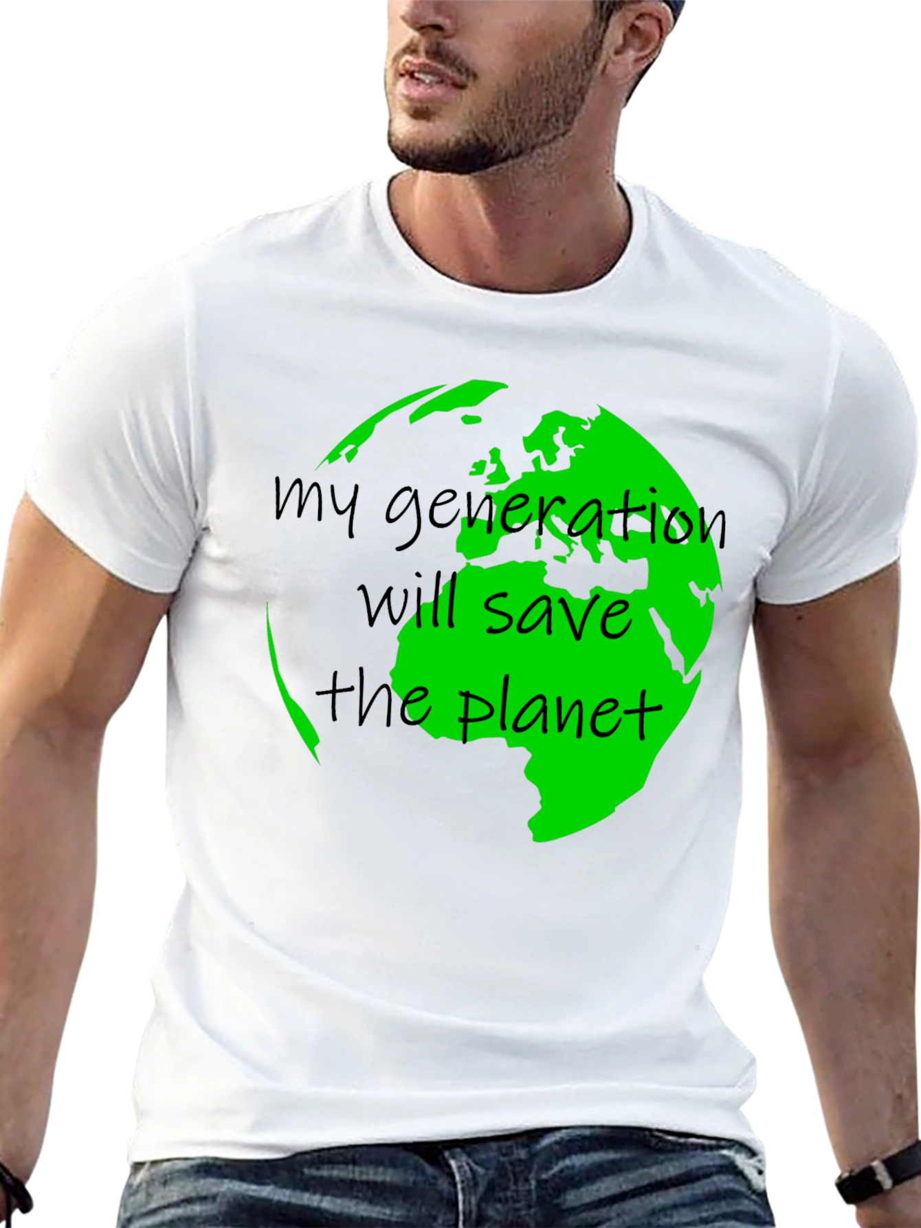 Eco-Friendly T-Shirt: Save The Planet