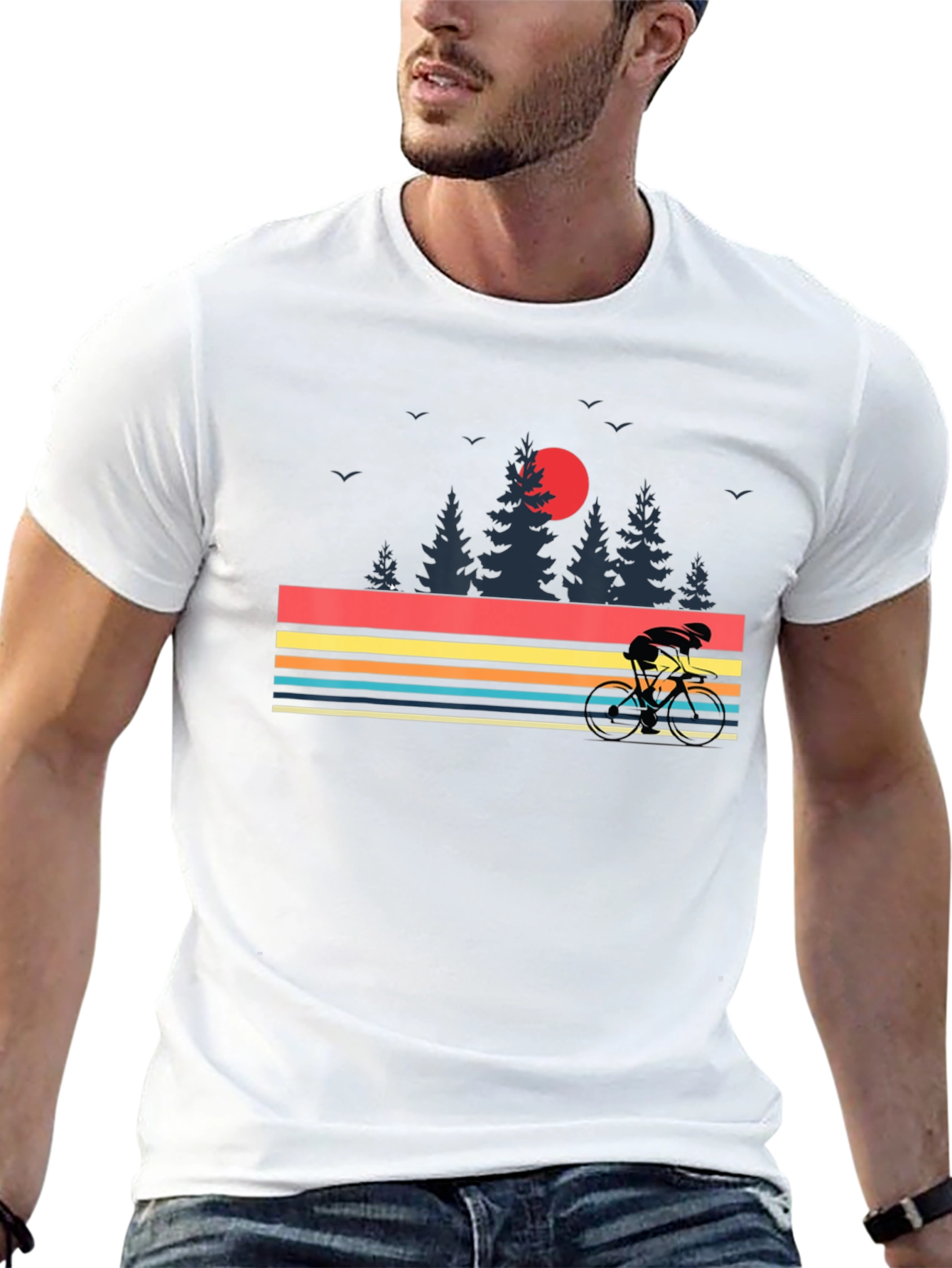 Retro Cycling Adventure T-Shirt