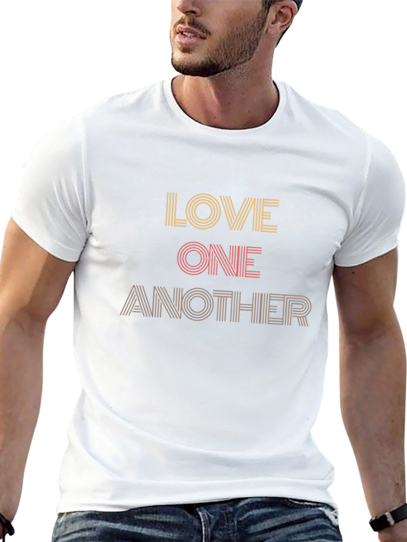 Love One Another Black T-Shirt