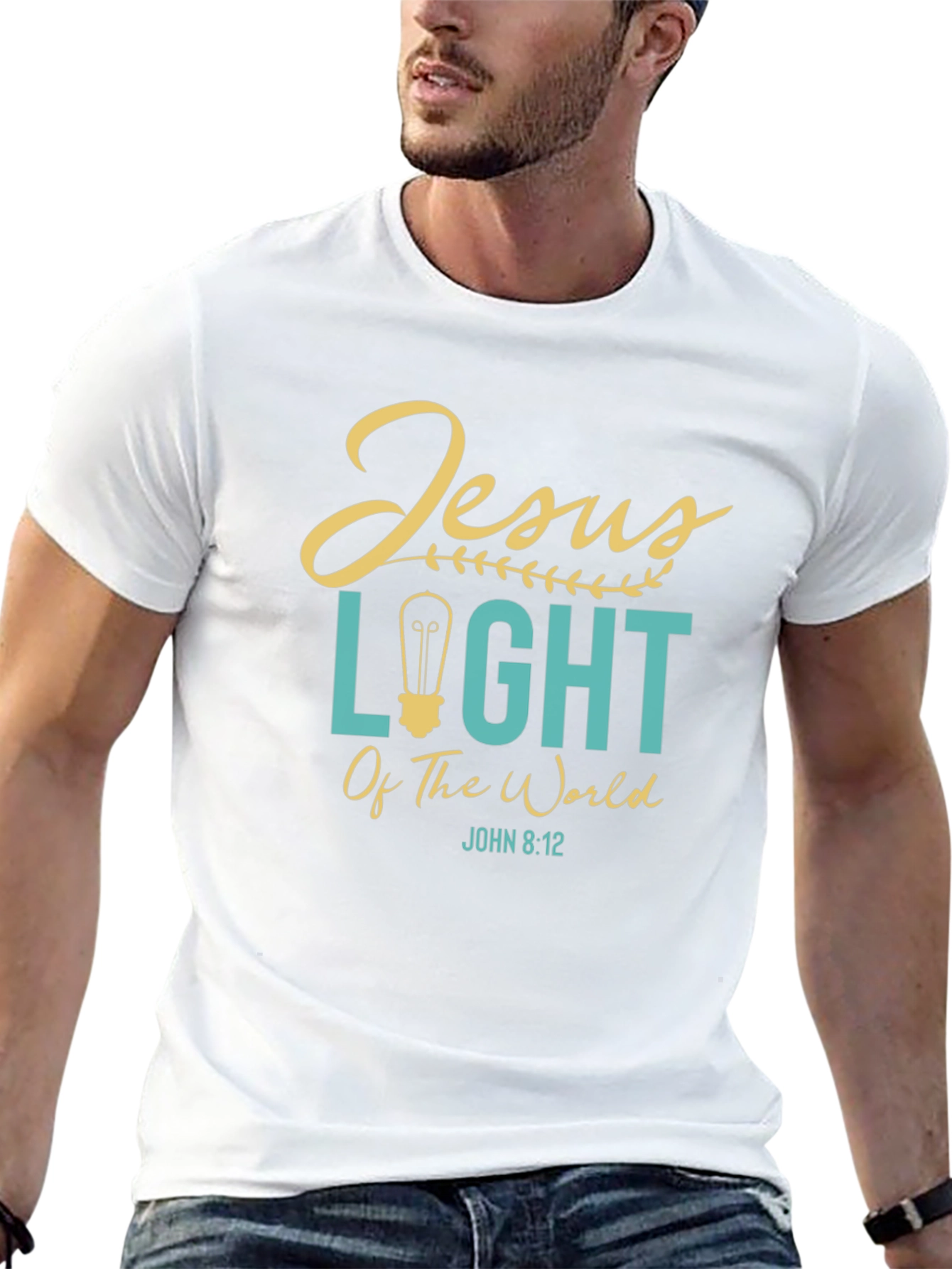 Jesus Light of the World Graphic T-Shirt
