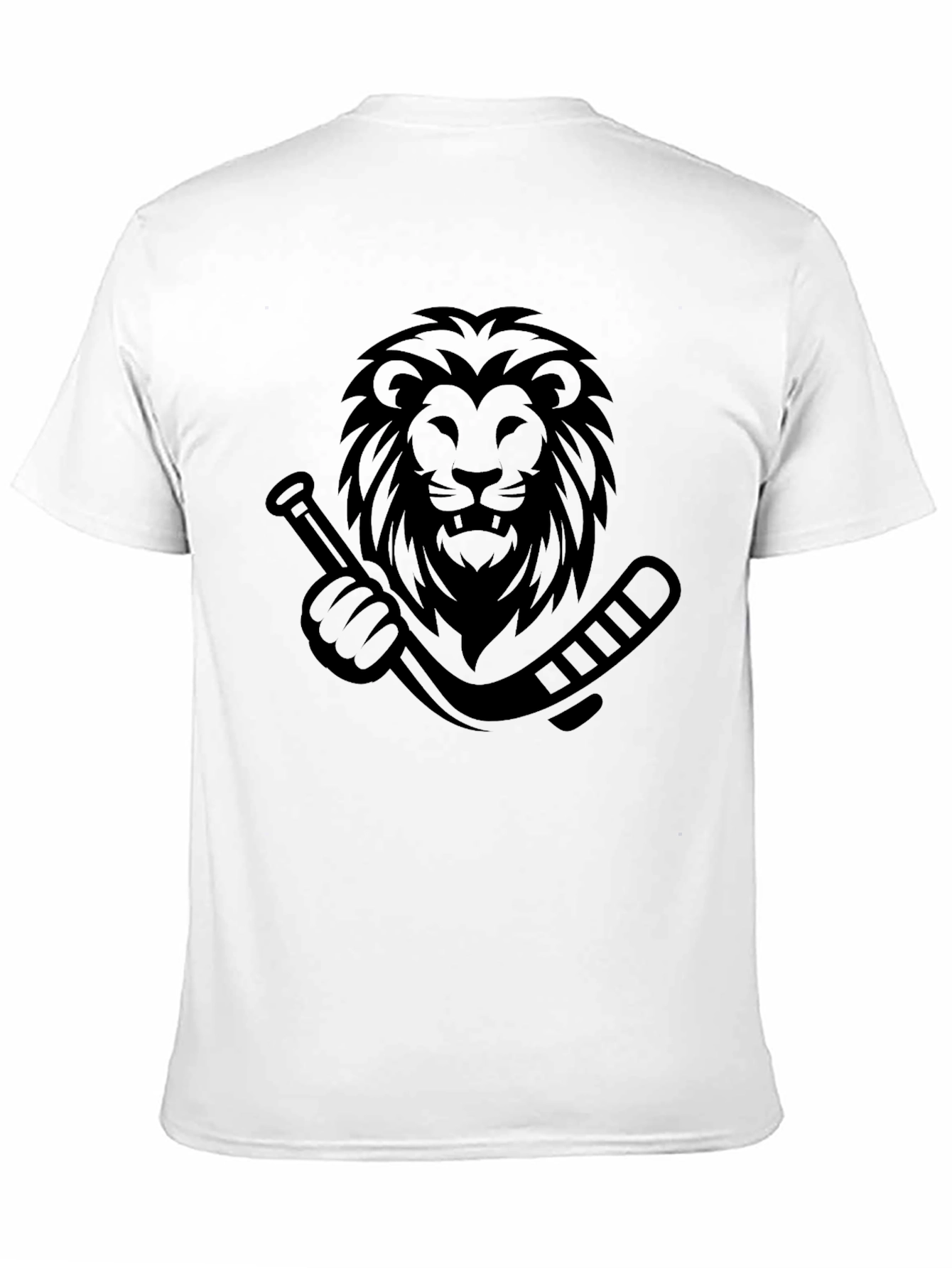 Lion Hockey Black T-Shirt