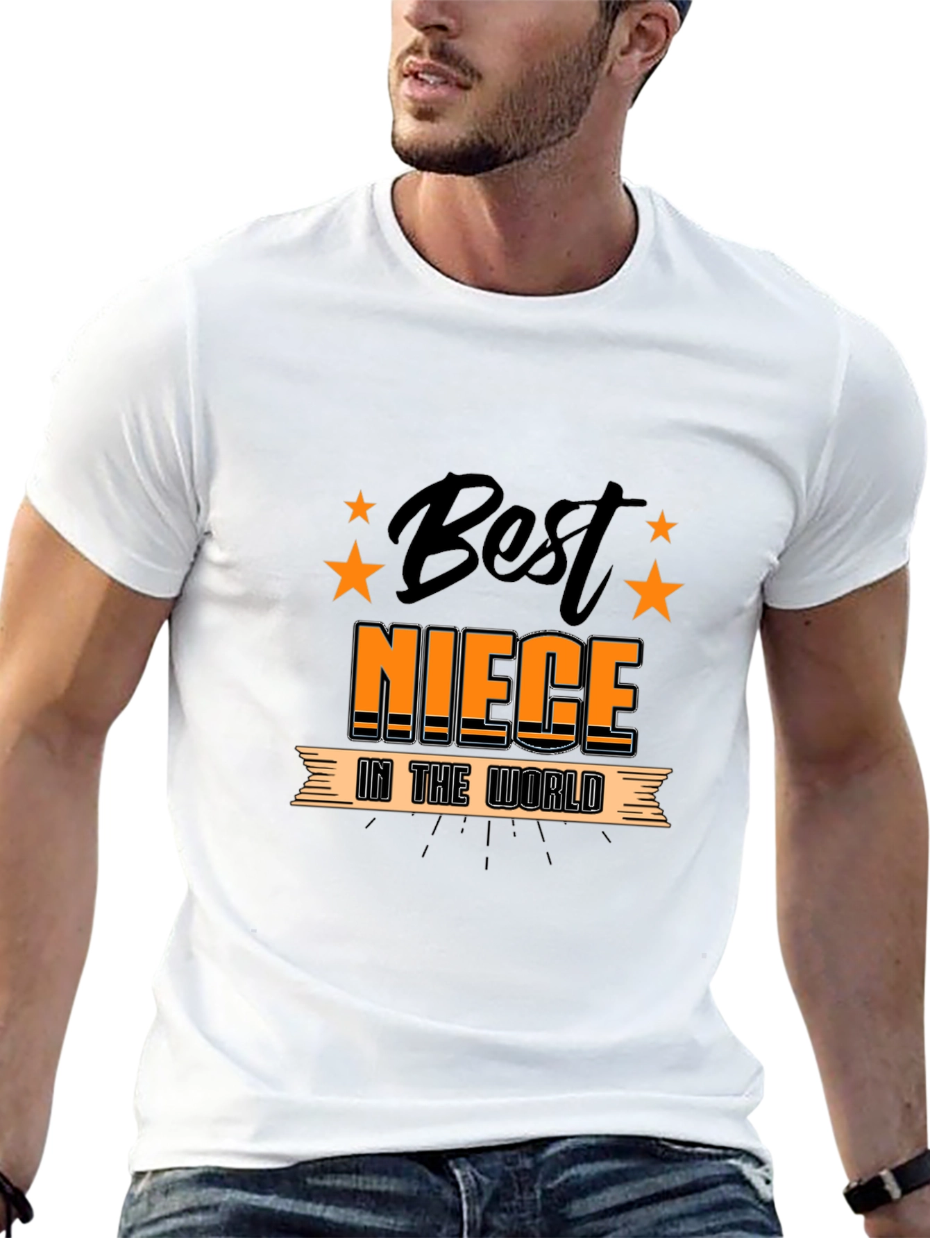 Best Niece in the World Graphic T-Shirt