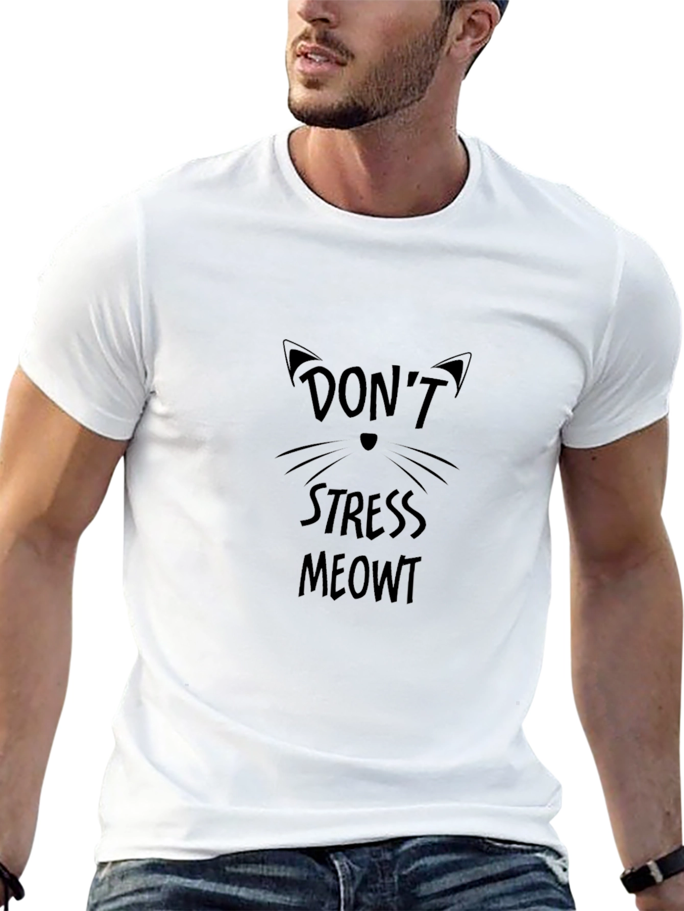 Dont Stress Meowt Graphic Tee