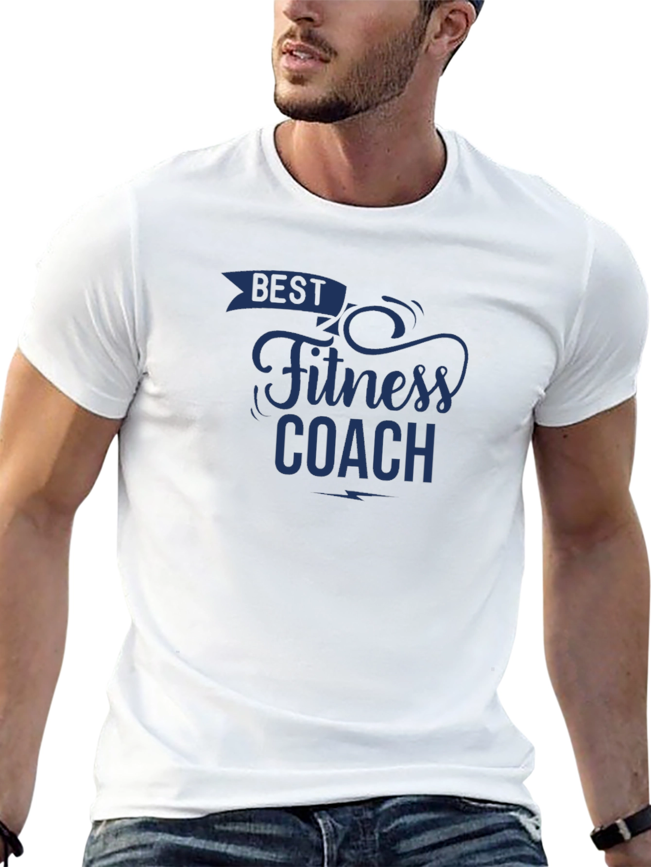 Best Fitness Coach T-Shirt - Motivational Gym Apparel