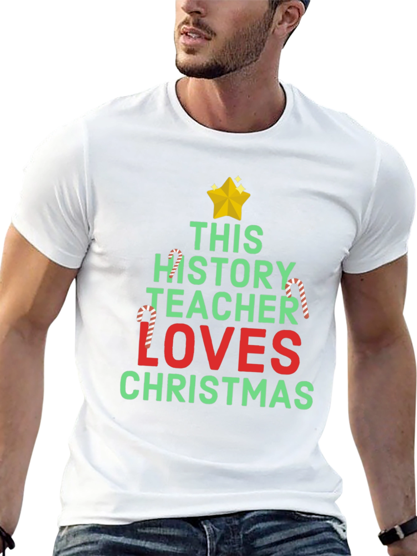 History Teacher Christmas T-Shirt