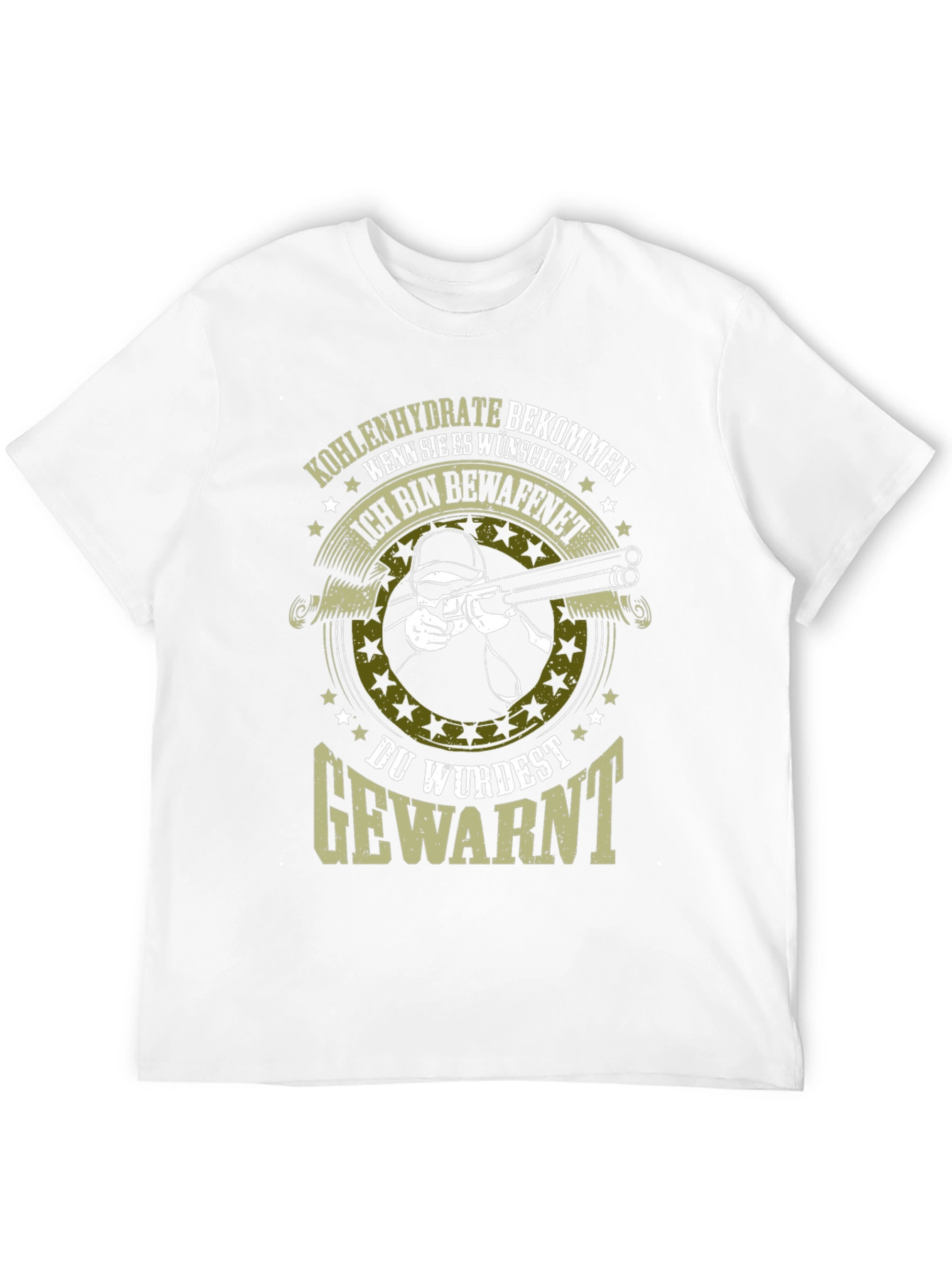 Armed T-Shirt: Kohlenhydrate Bekommen
