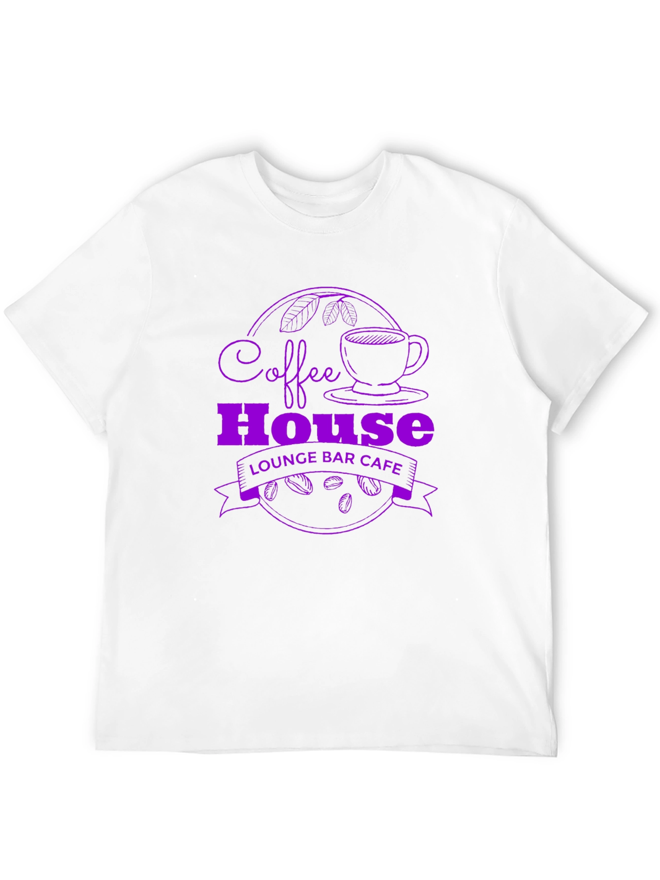 Coffee House Lounge T-Shirt Cafe Design