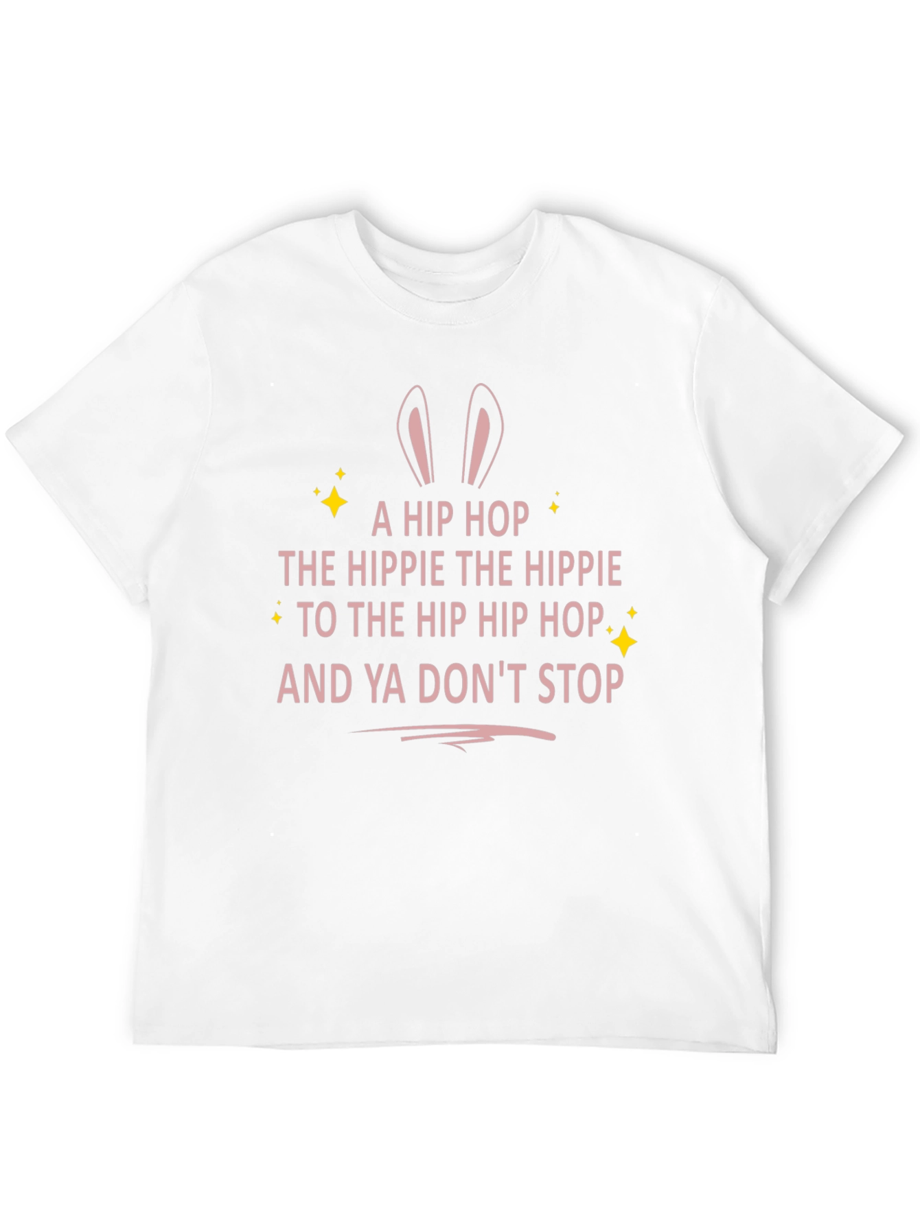 Hip Hop Easter Bunny Graphic T-Shirt