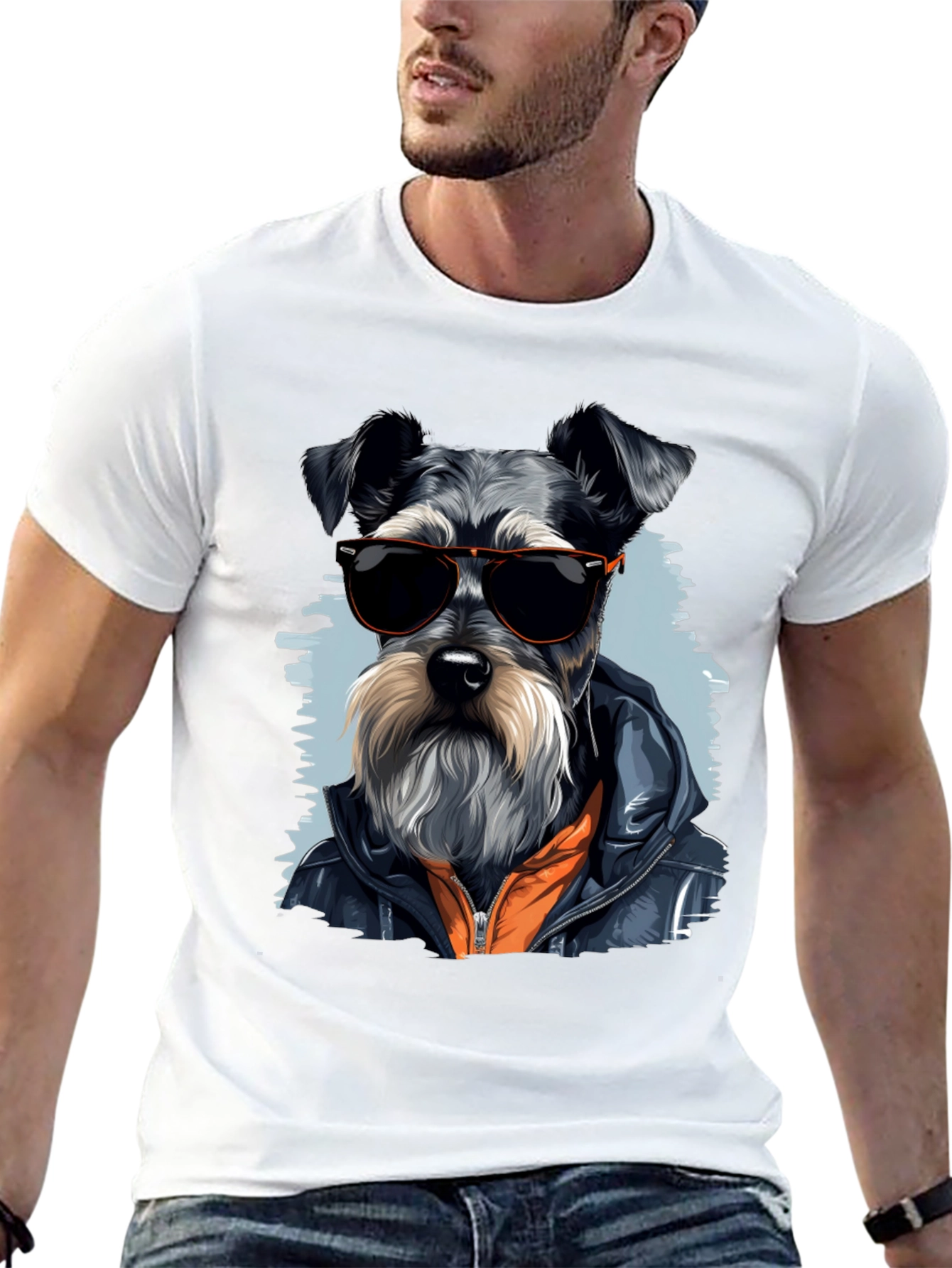Cool Dog T-Shirt - Stylish Pup Design