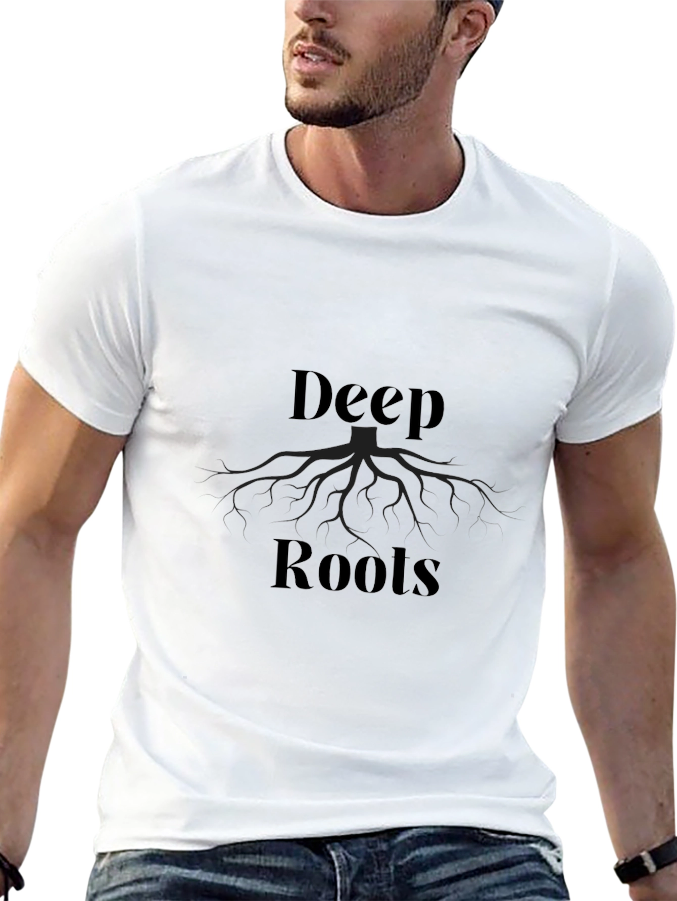 Deep Roots Graphic Tee - Stylish & Comfortable