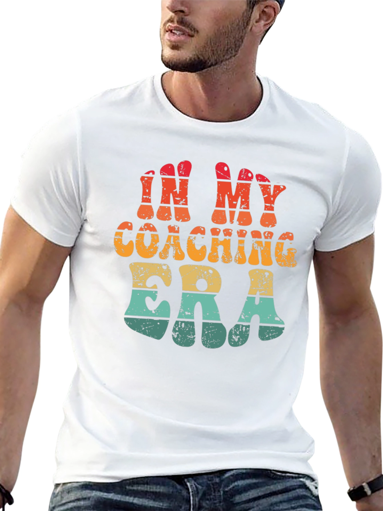 In My Coaching Era Retro Graphic T-Shirt