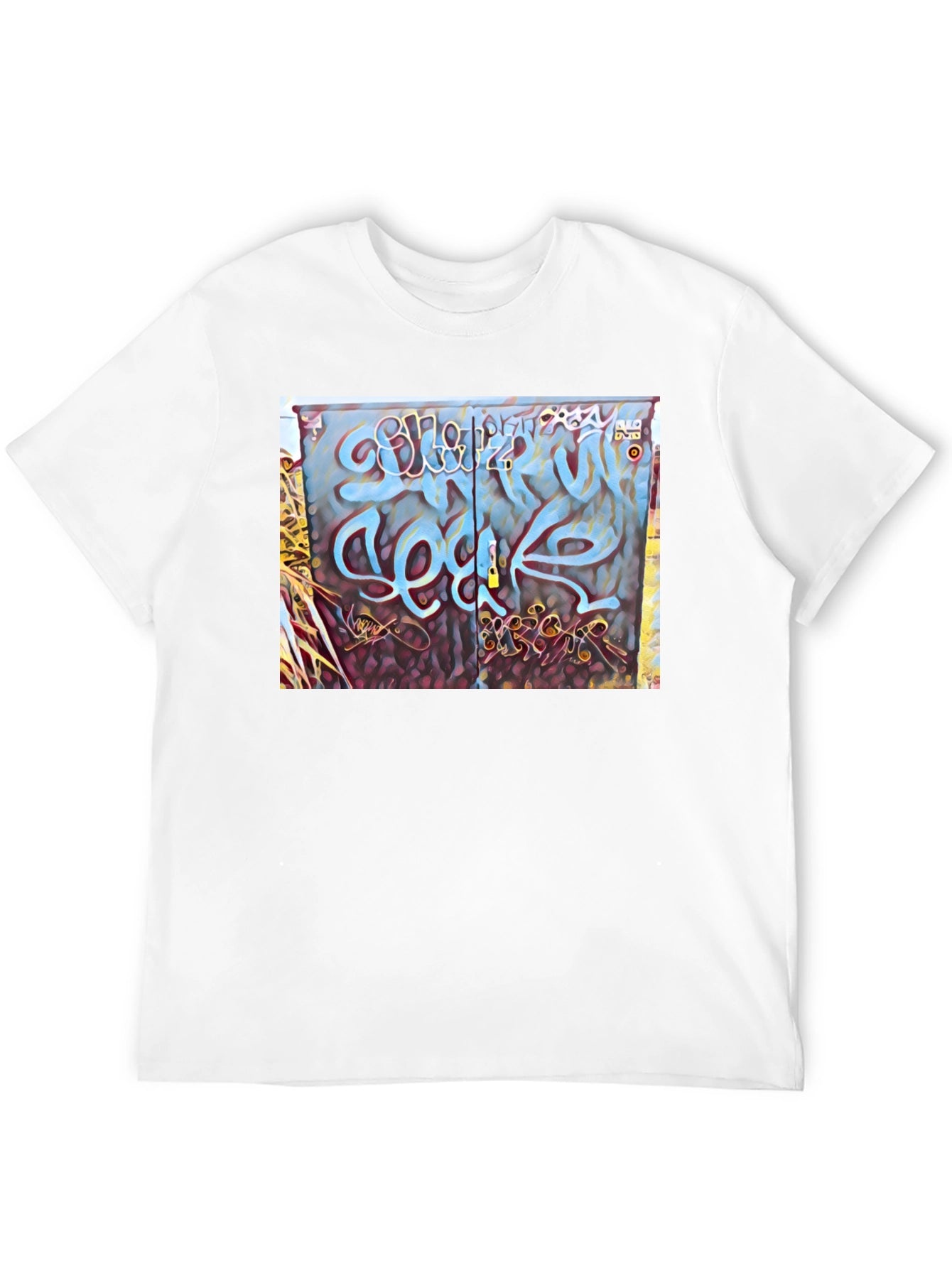Graffiti Art Graphic Tee - Urban Style