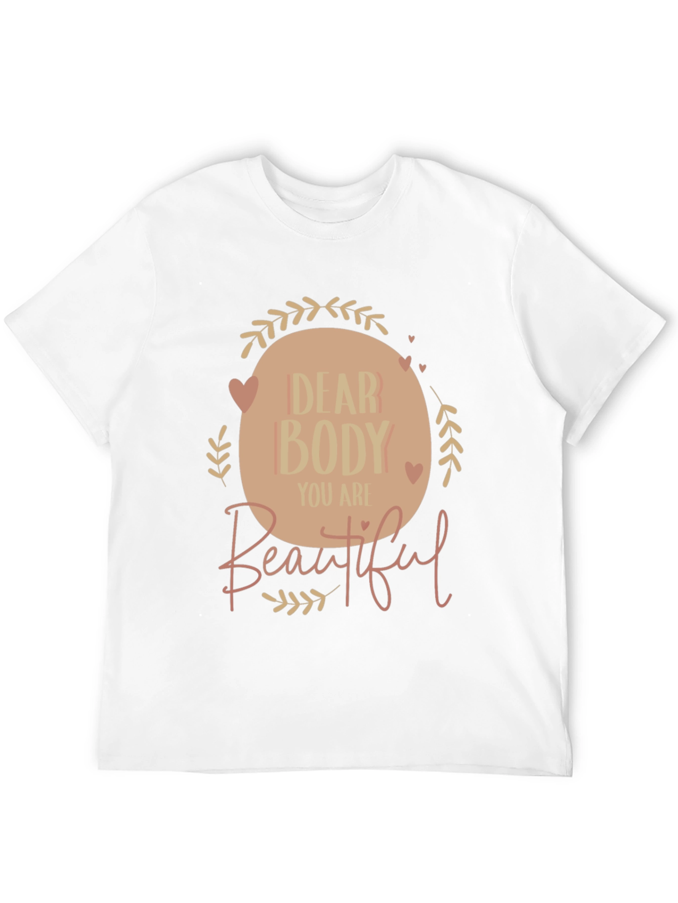 Dear Body Graphic Tee - Positive Affirmation Shirt