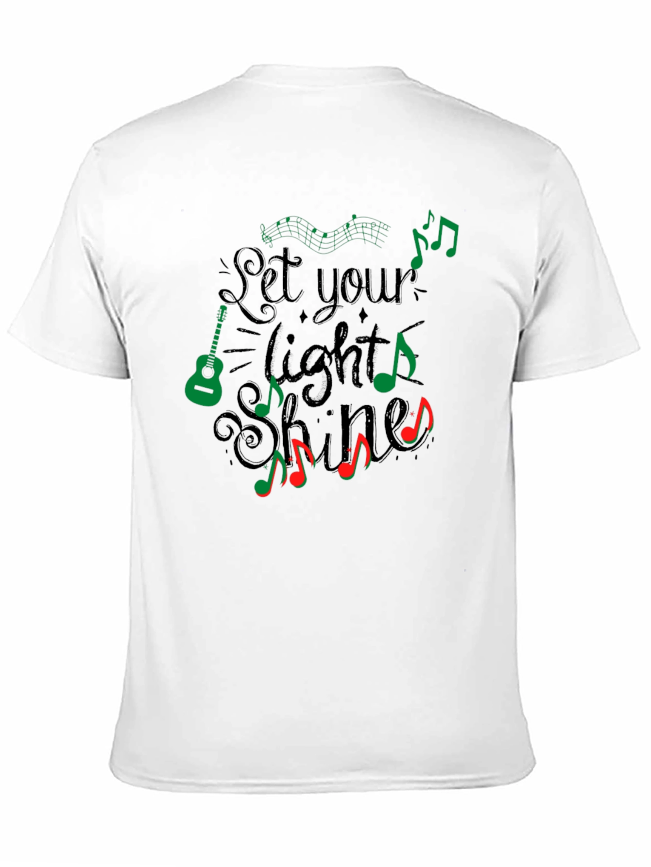 Let Your Light Shine Musical Graphic Tee