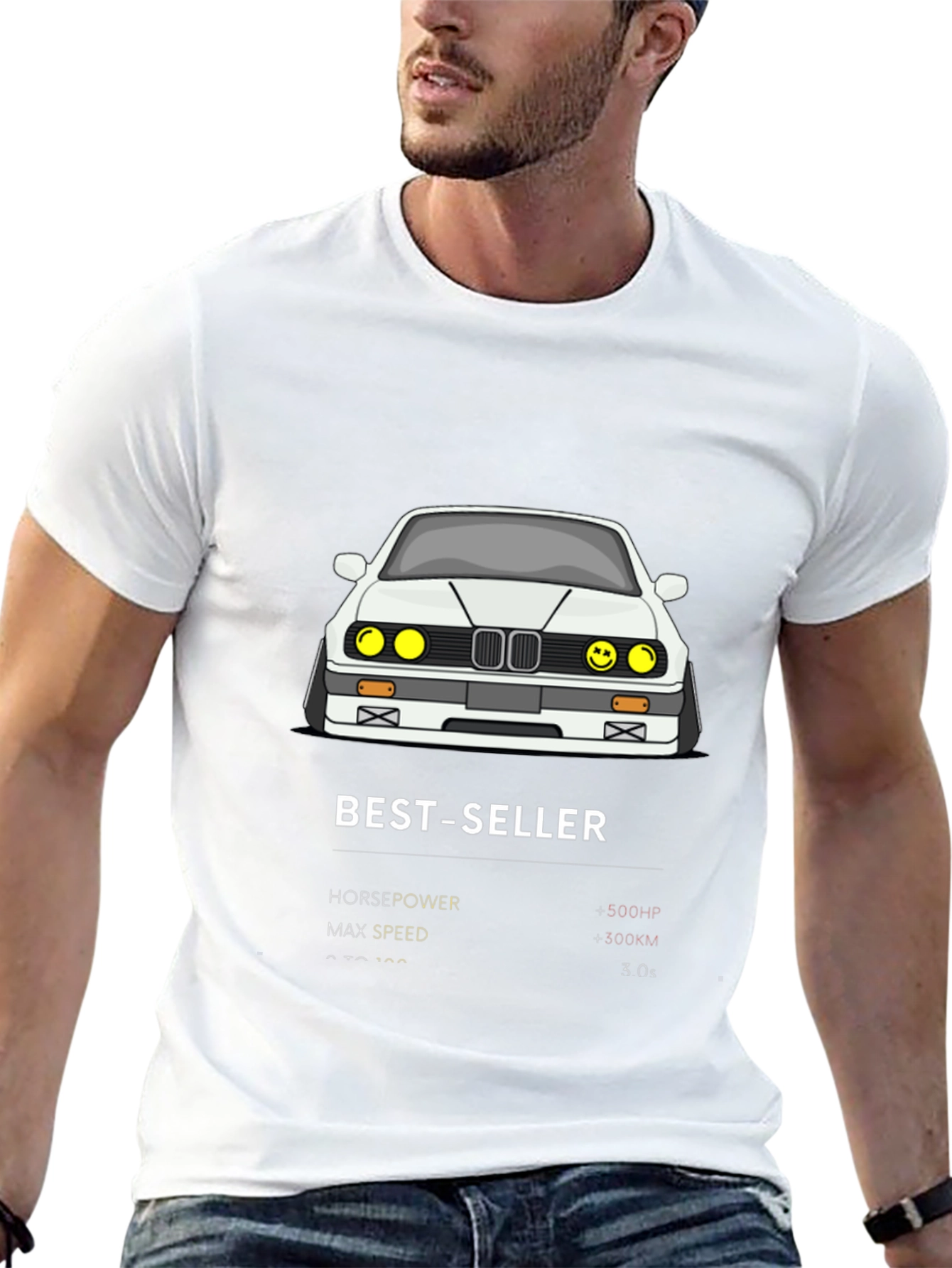 Best-Seller Car T-Shirt - Black