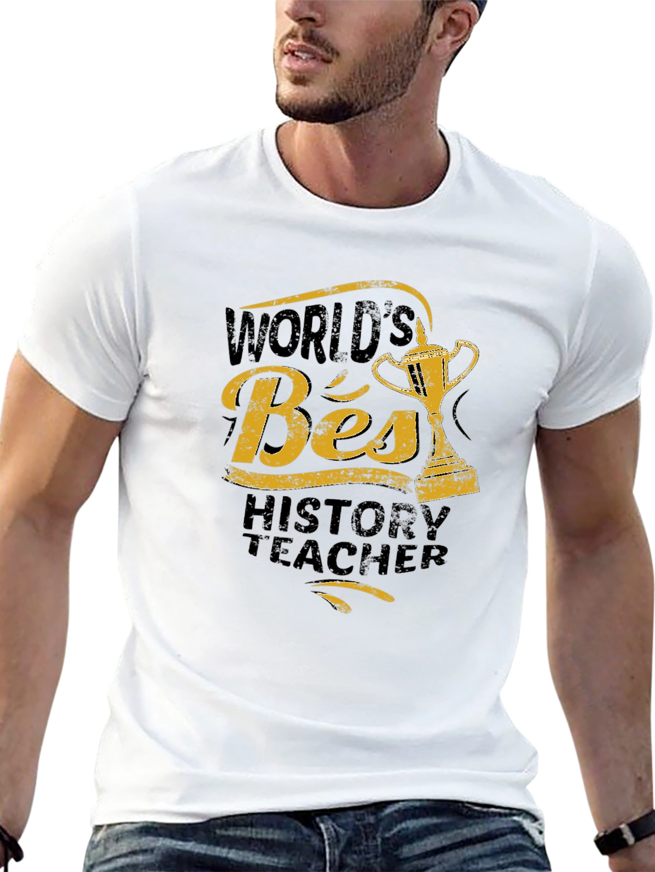 Worlds Best History Teacher Graphic Tee
