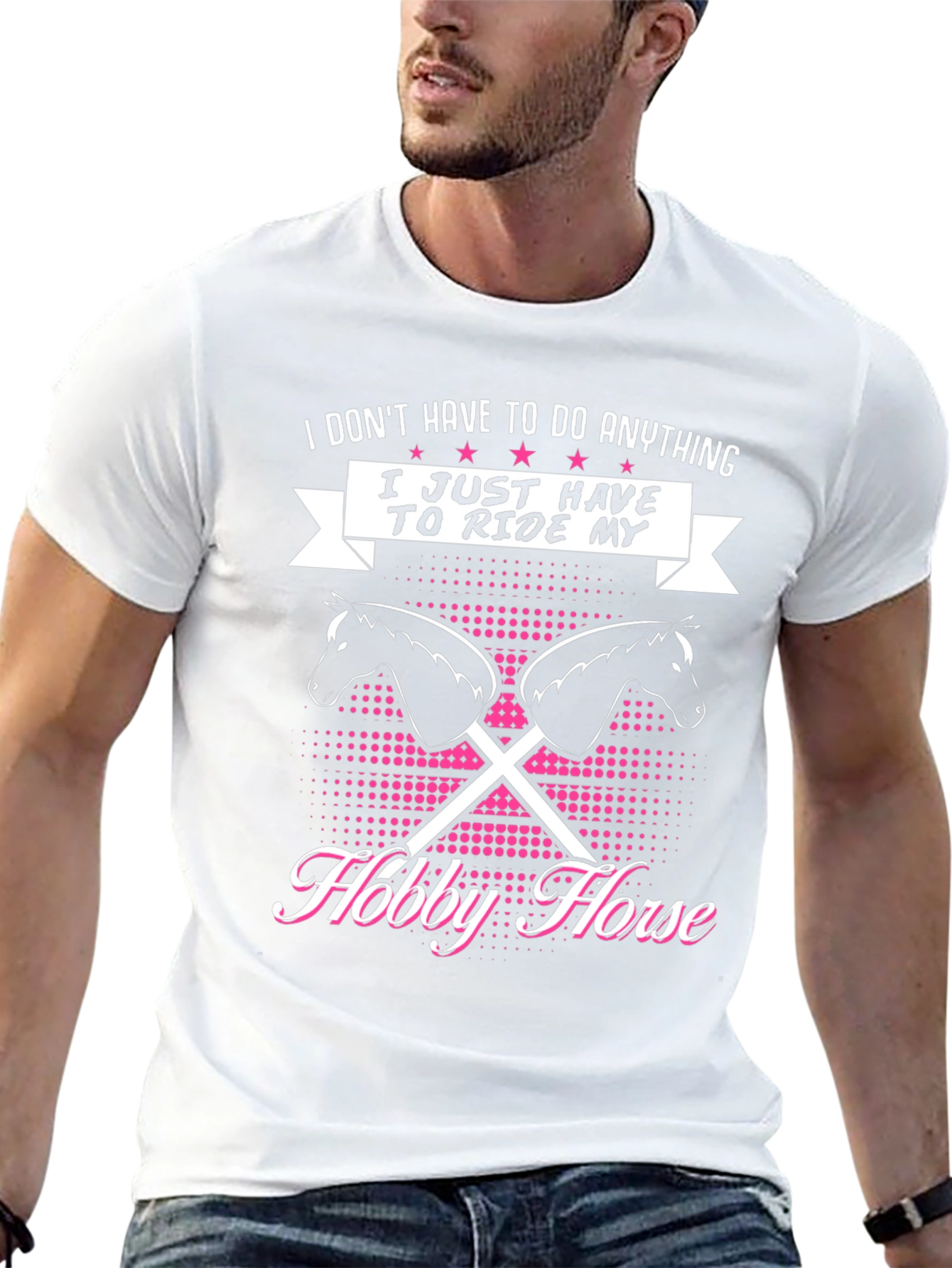 Hobby Horse Graphic Tee | Equestrian Lifestyle Shirt