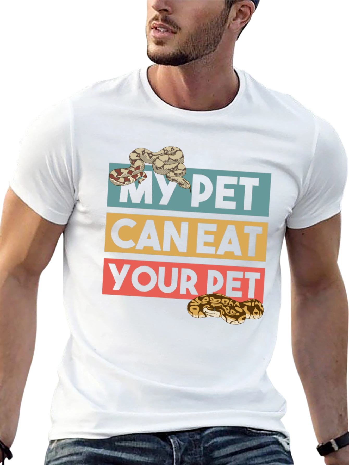 My Pet Can Eat Your Pet Snake T-Shirt