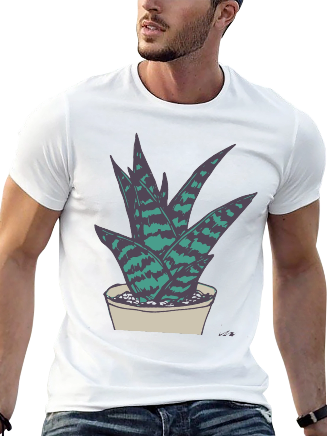 Aloe Plant Graphic Tee