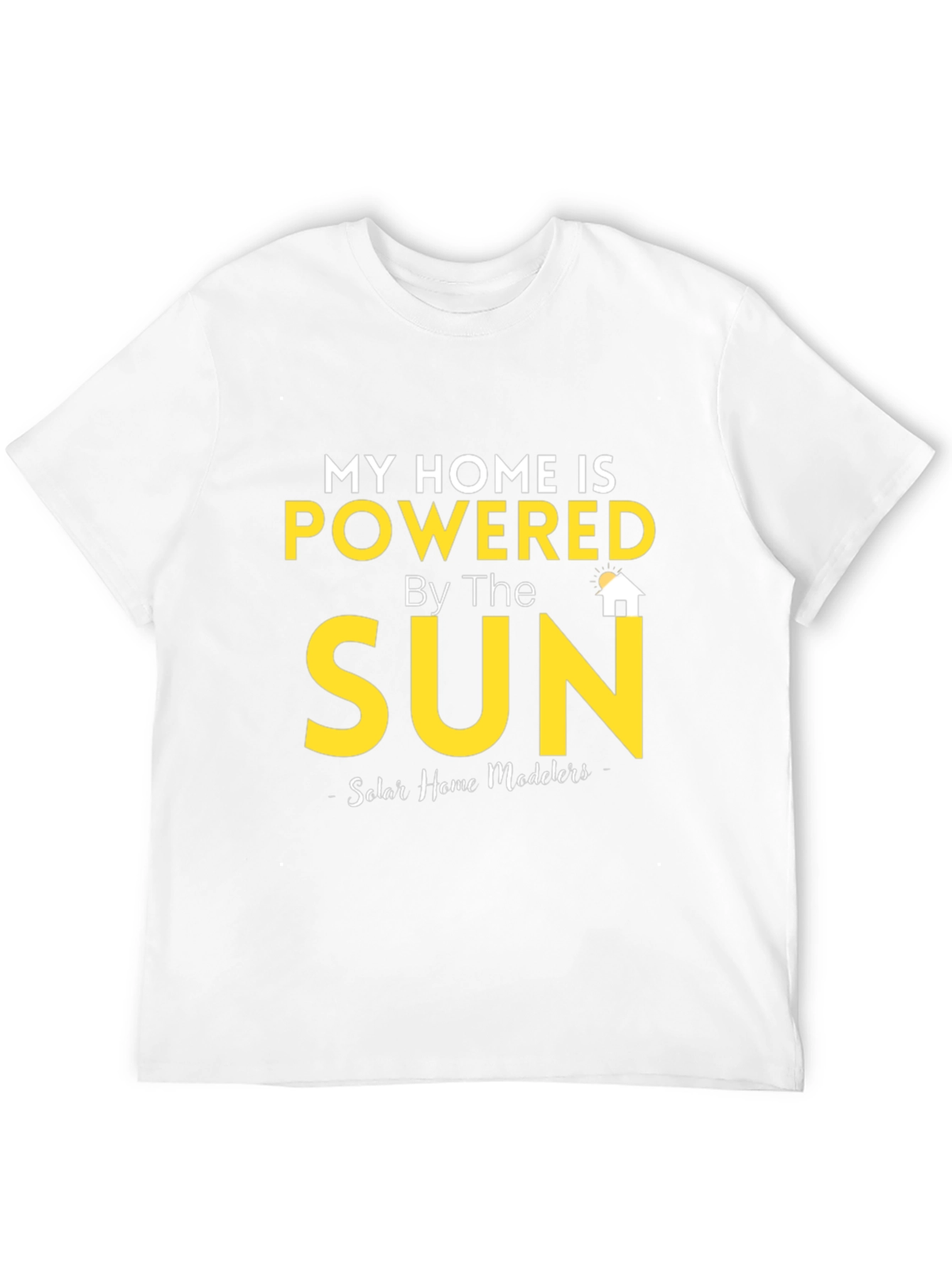 Powered by the Sun Graphic Tee - Eco-Friendly Fashion