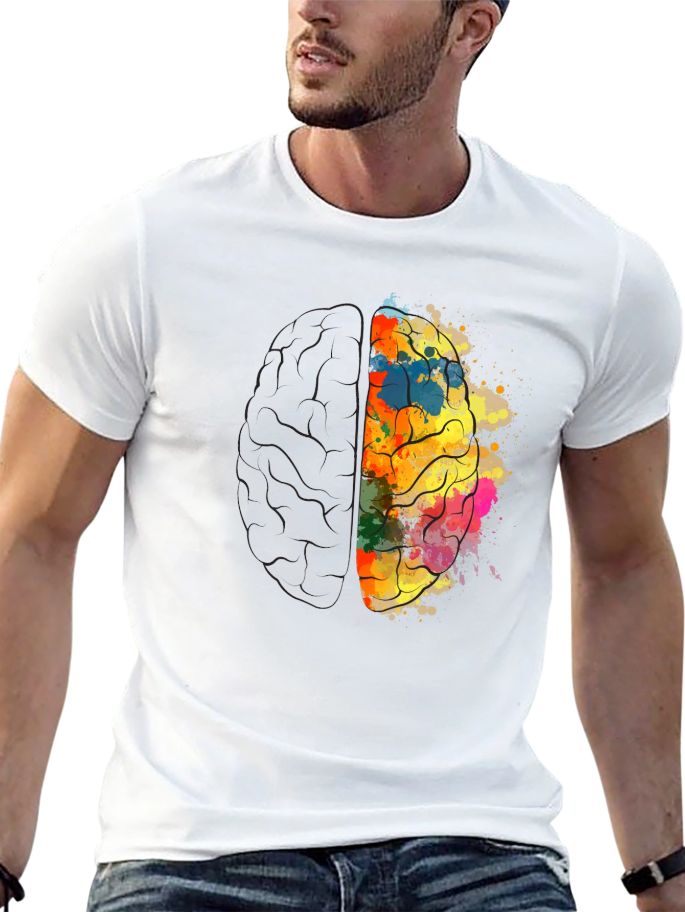Brain Power Tee - Creative Mind T-Shirt