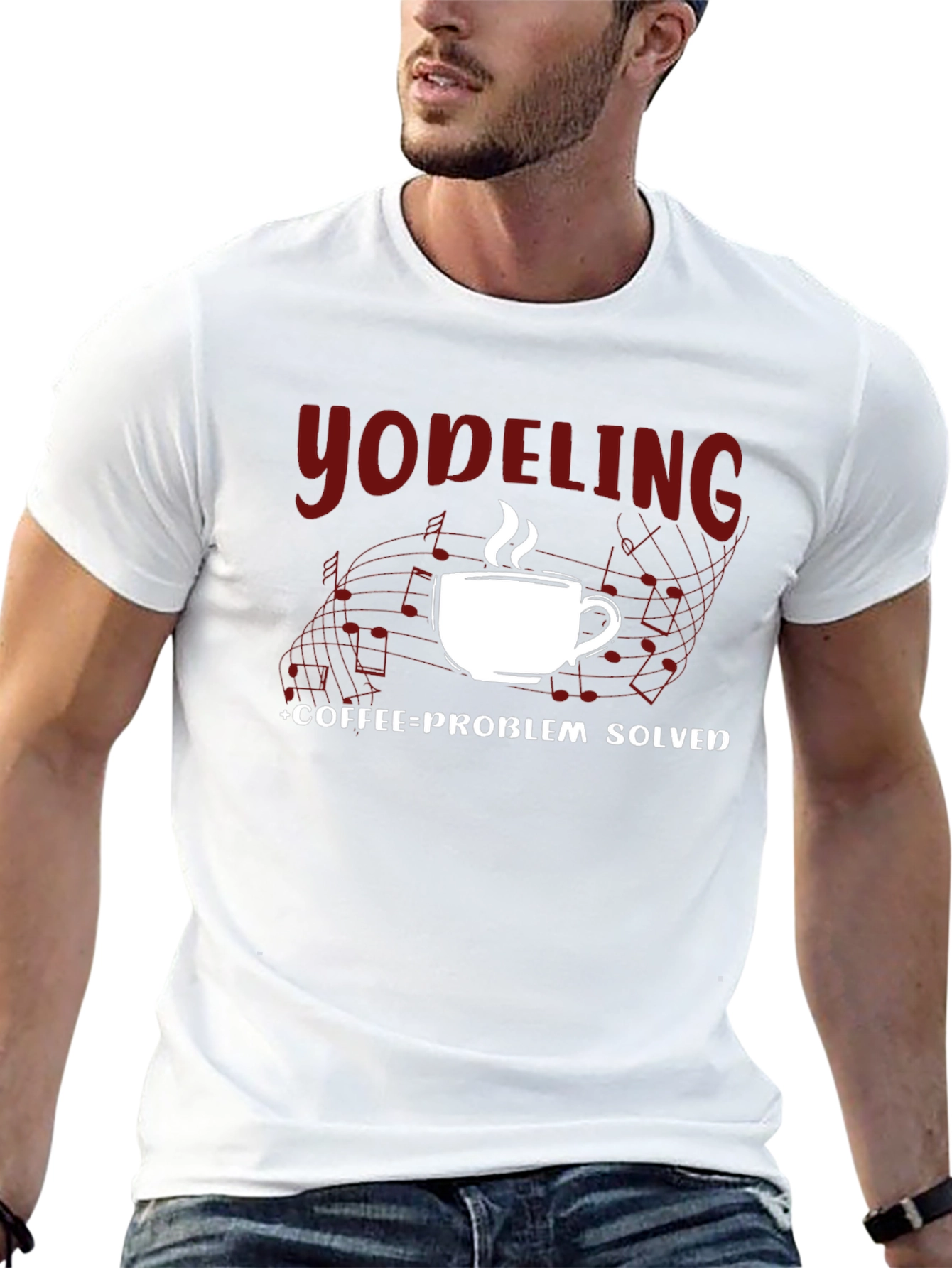 Yodeling Coffee Problem Solver T-Shirt