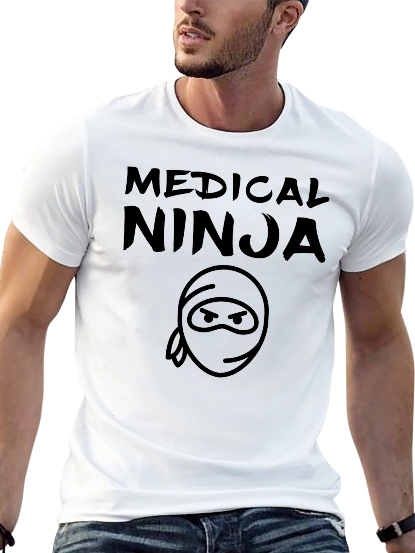 Medical Ninja Black T-Shirt - Graphic Tee