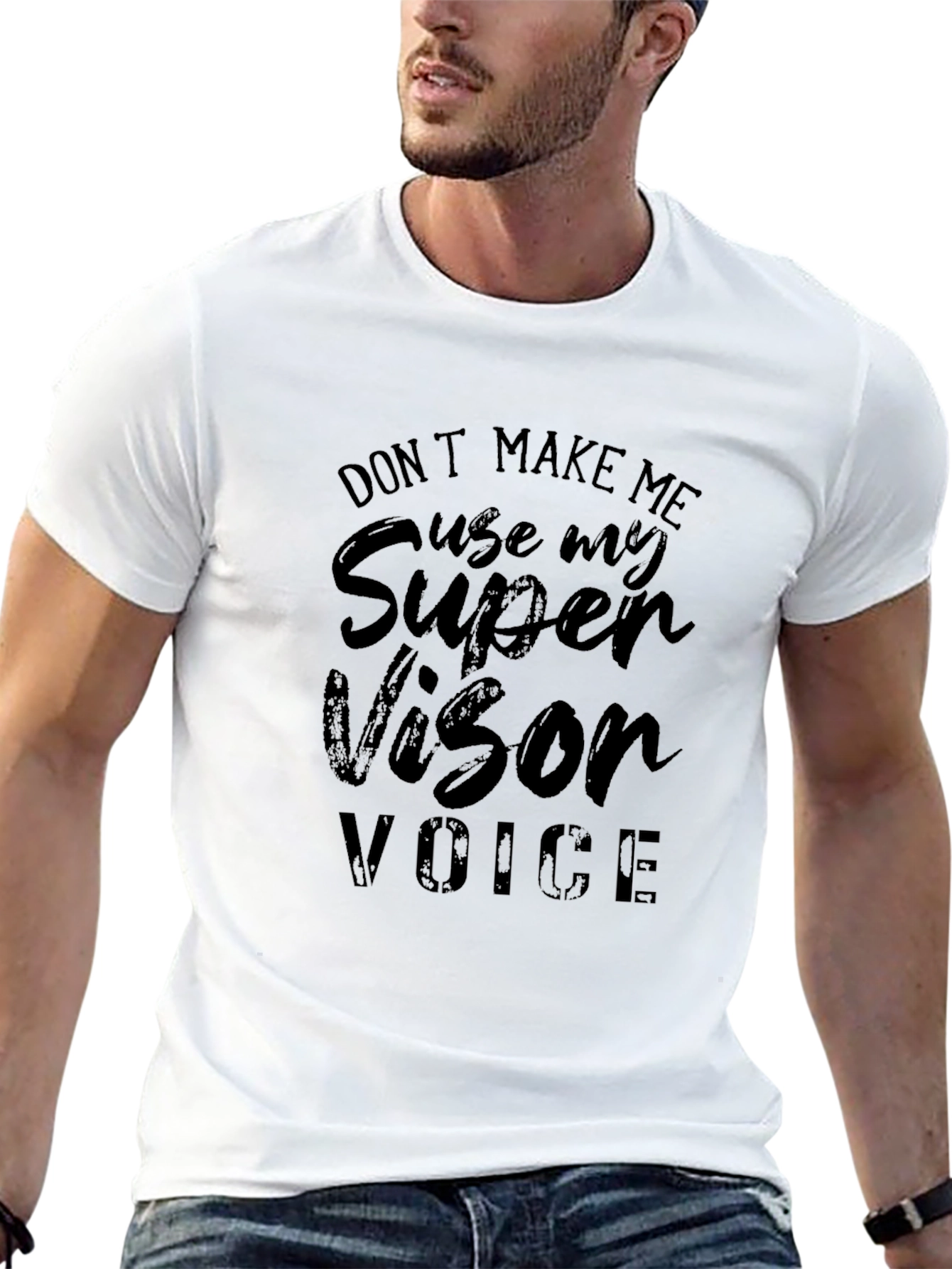 Supervisor Voice Funny Graphic Tee
