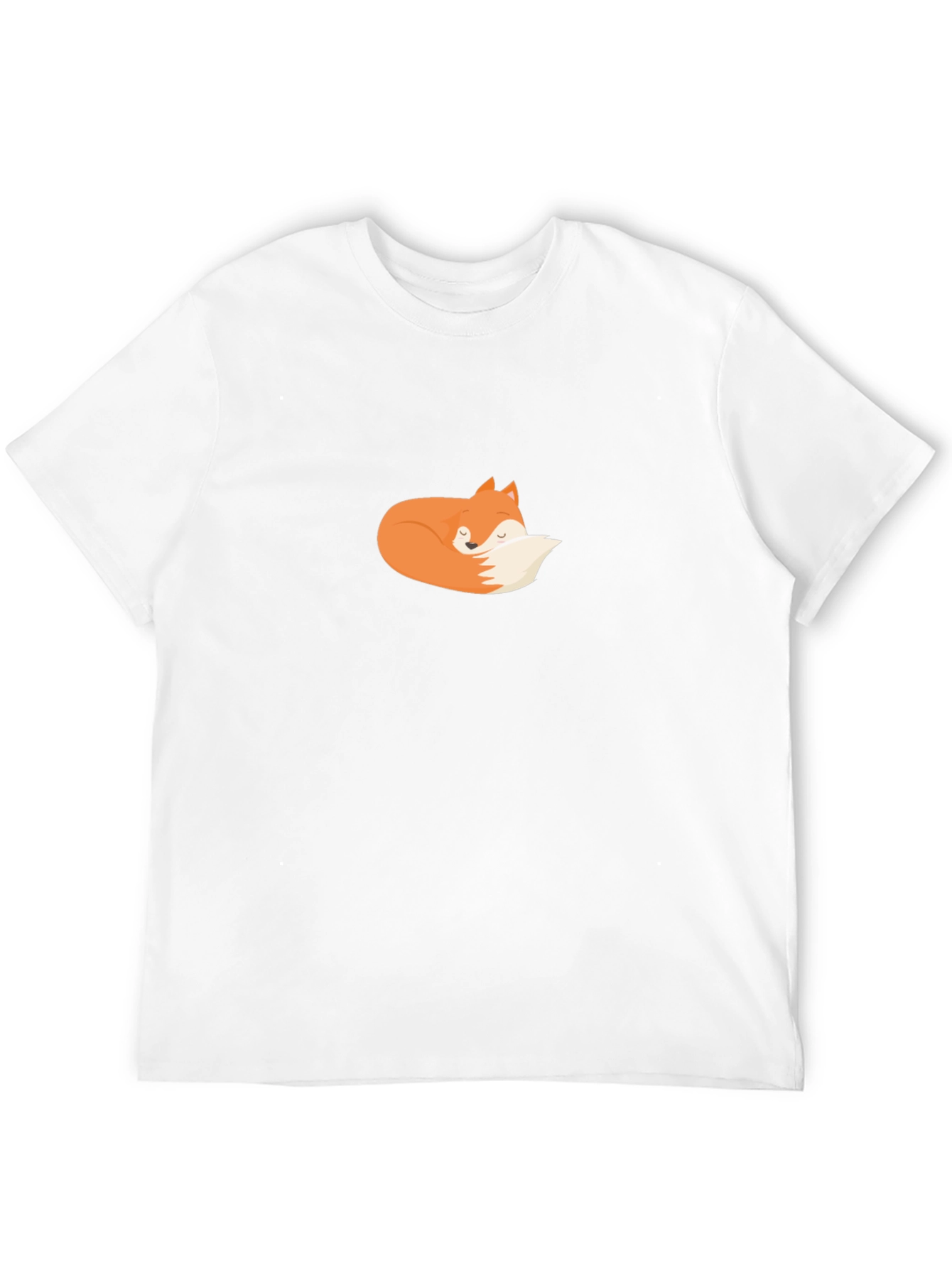 Fox Nap T-Shirt - Soft & Cozy