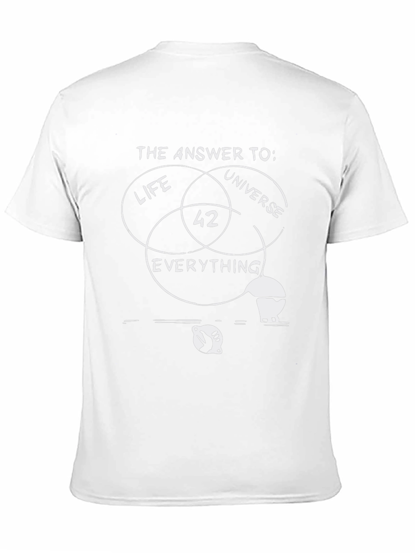 The Answer is 42 Mens Graphic Tee
