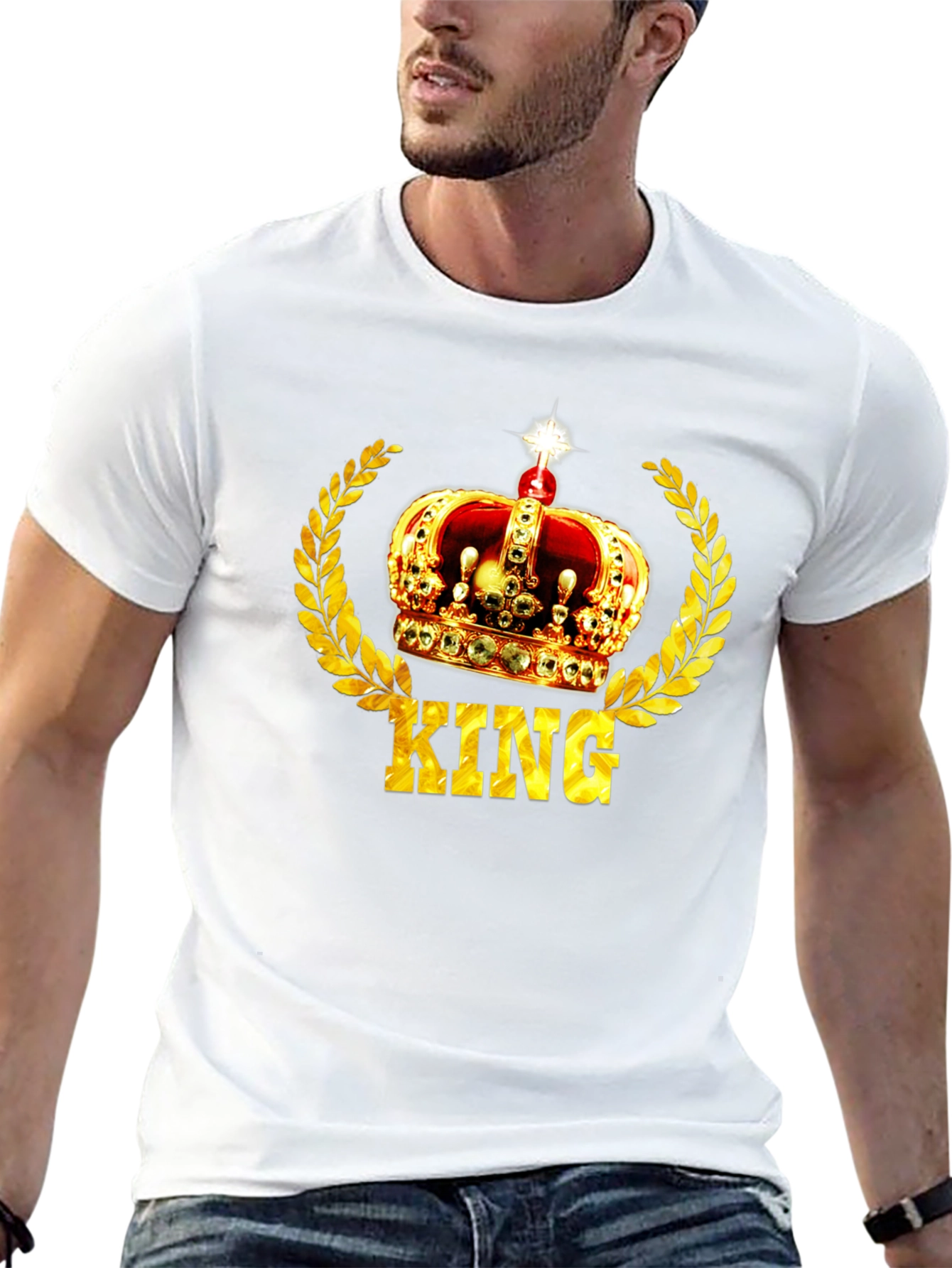 King Crown Graphic Tee - Royal Style