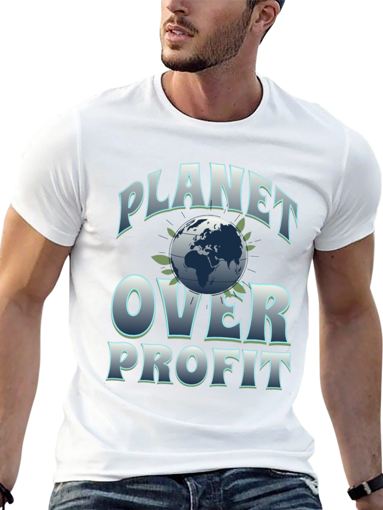 Planet Over Profit Graphic Tee